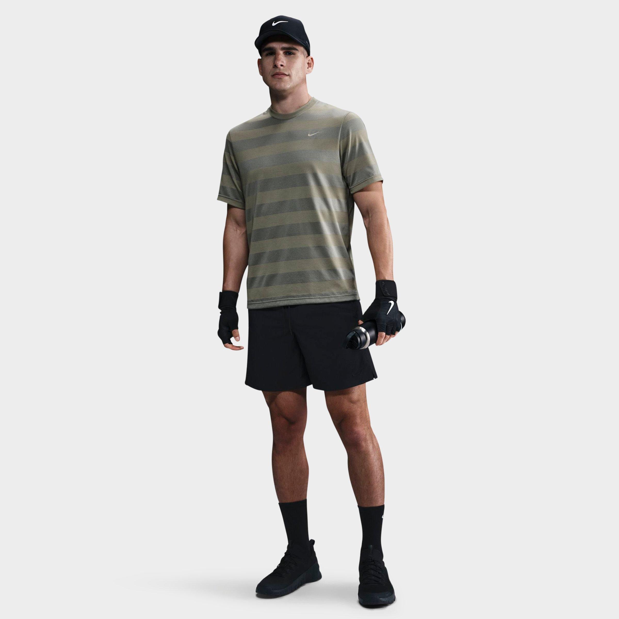 Men's Nike Primary Dri-FIT Striped Fitness Top