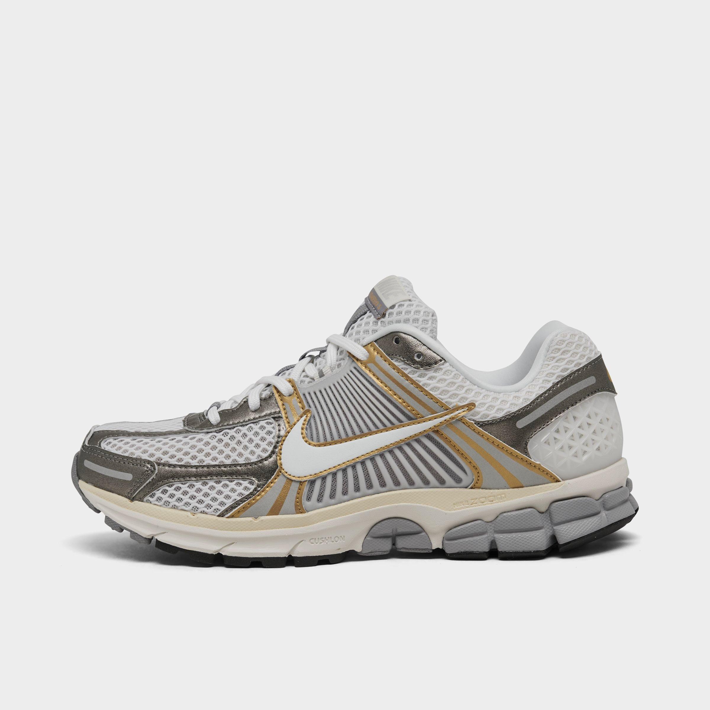 Nike Men's Zoom Vomero 5 Casual Shoes in Platinum Tint/Metallic Pewter/Metallic Gold Size: 12.0