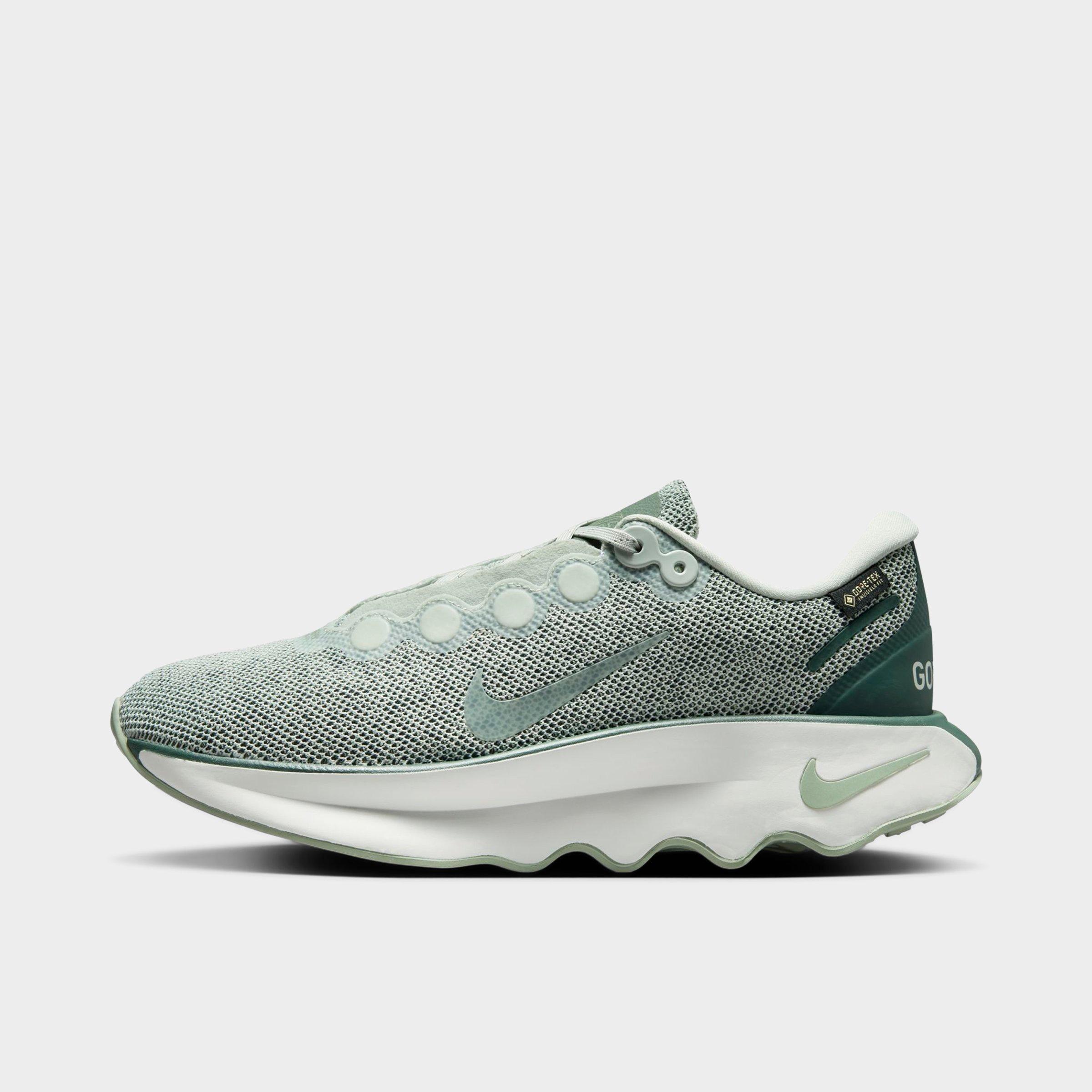 Nike Women's Motiva GORE-TEX Casual Shoes in Light Silver/Light Silver/Jade Horizon Size: 8.0