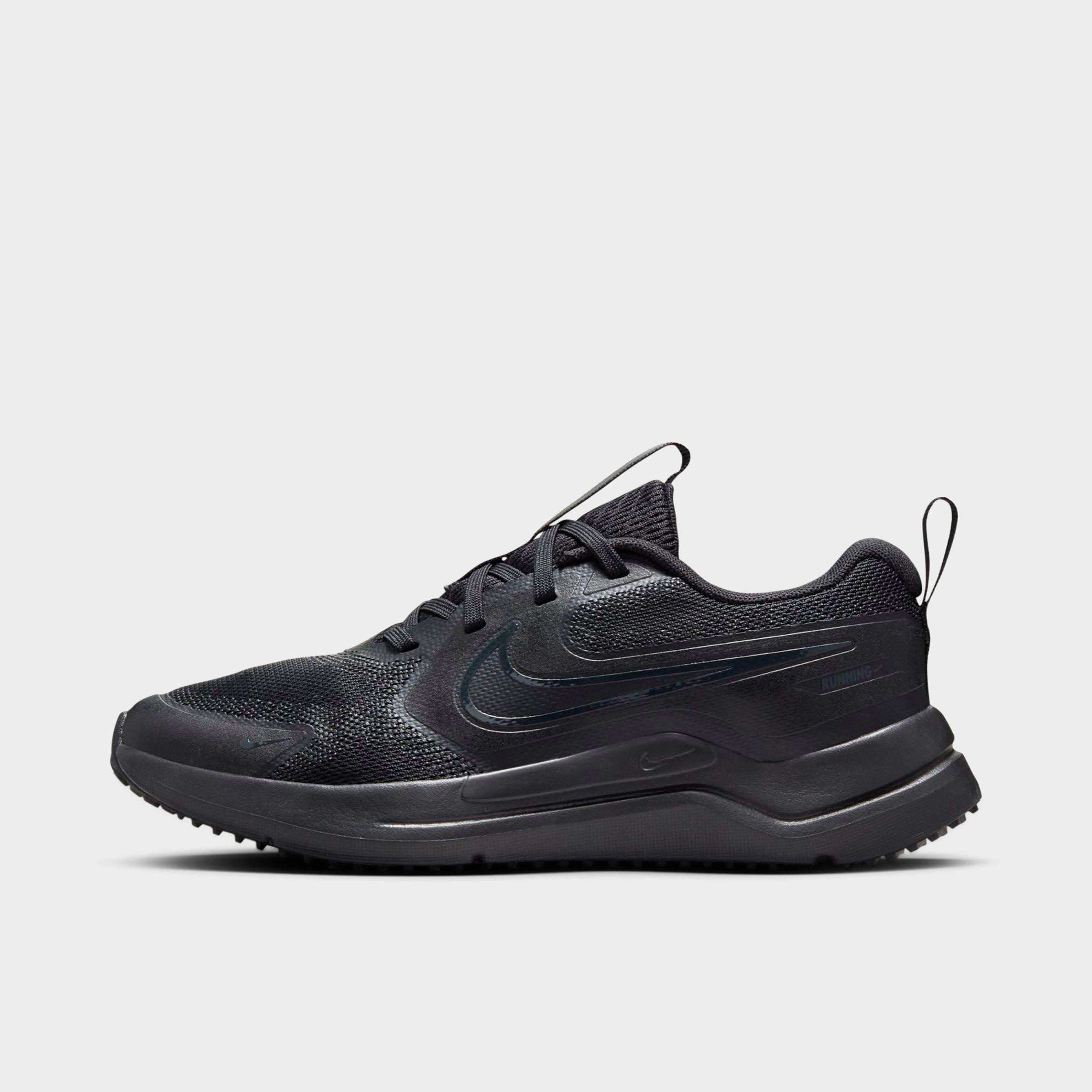 Nike Big Kids Cosmic Runner Running Shoes in BLACK/ANTHRACITE-BLA Size: 3.5