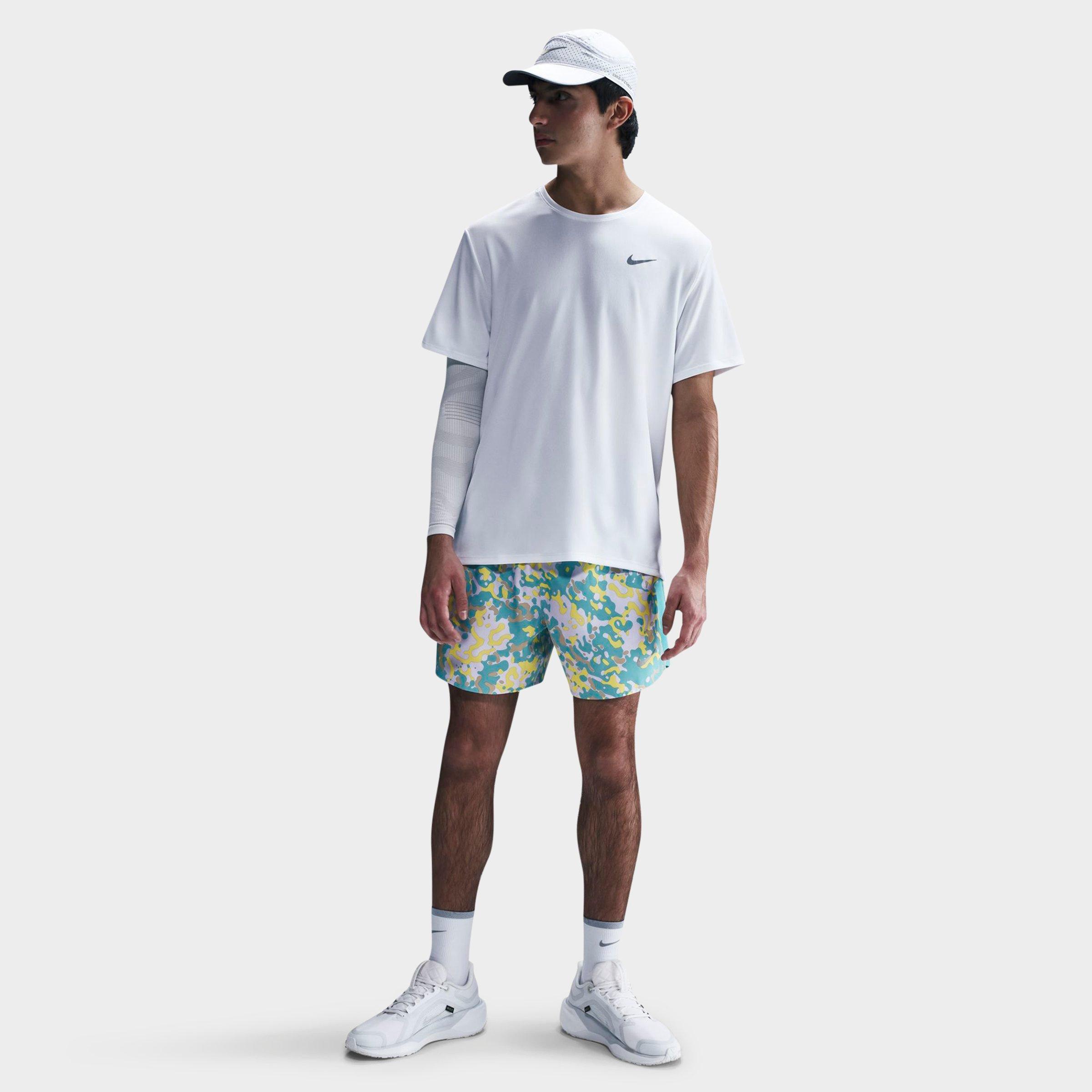 Men's Nike Dri-FIT Challenger Printed 5" Brief-Lined Training Shorts