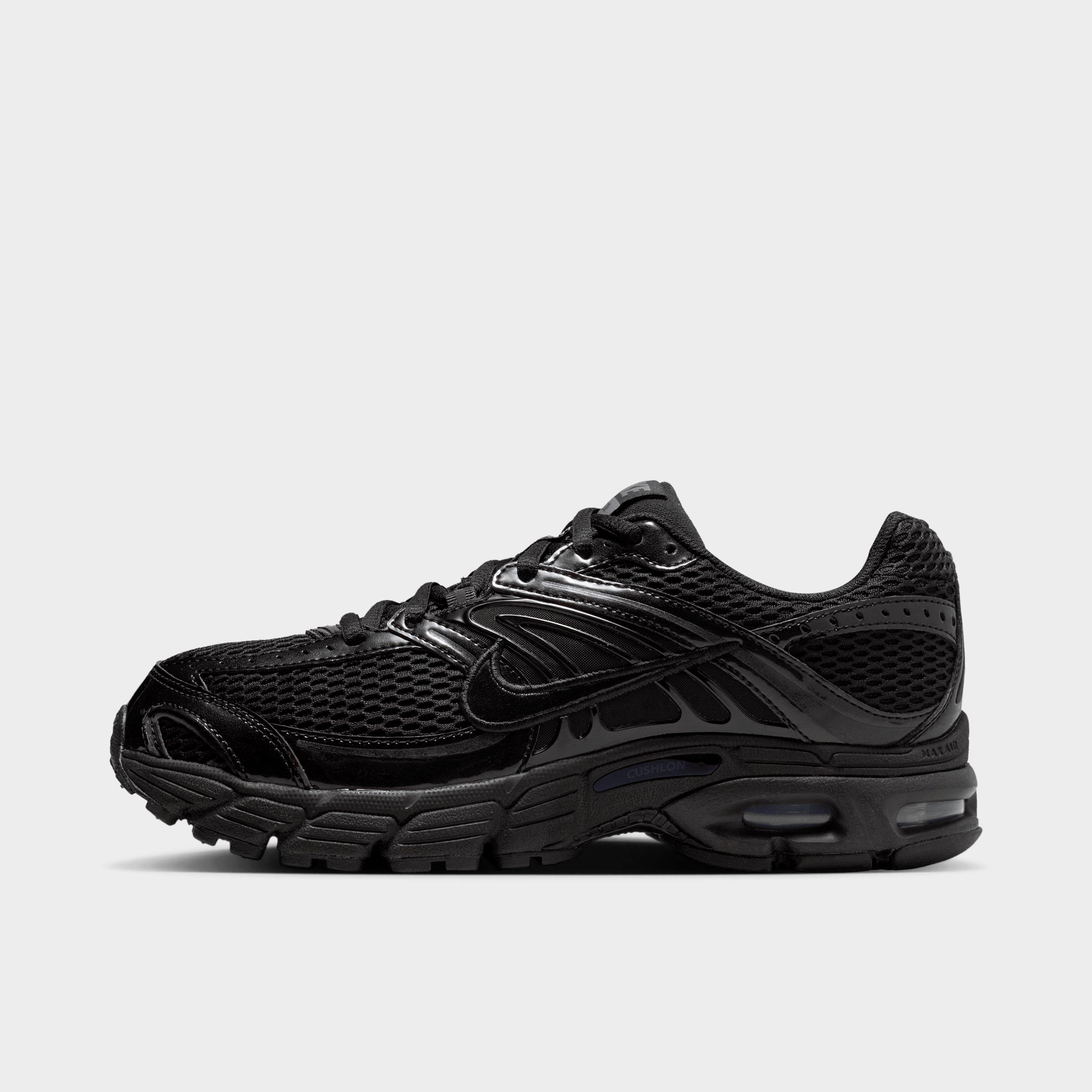Nike Women's Air Max Moto 2K Casual Shoes in Black/Iron Grey/Metallic Silver Size: 9.5