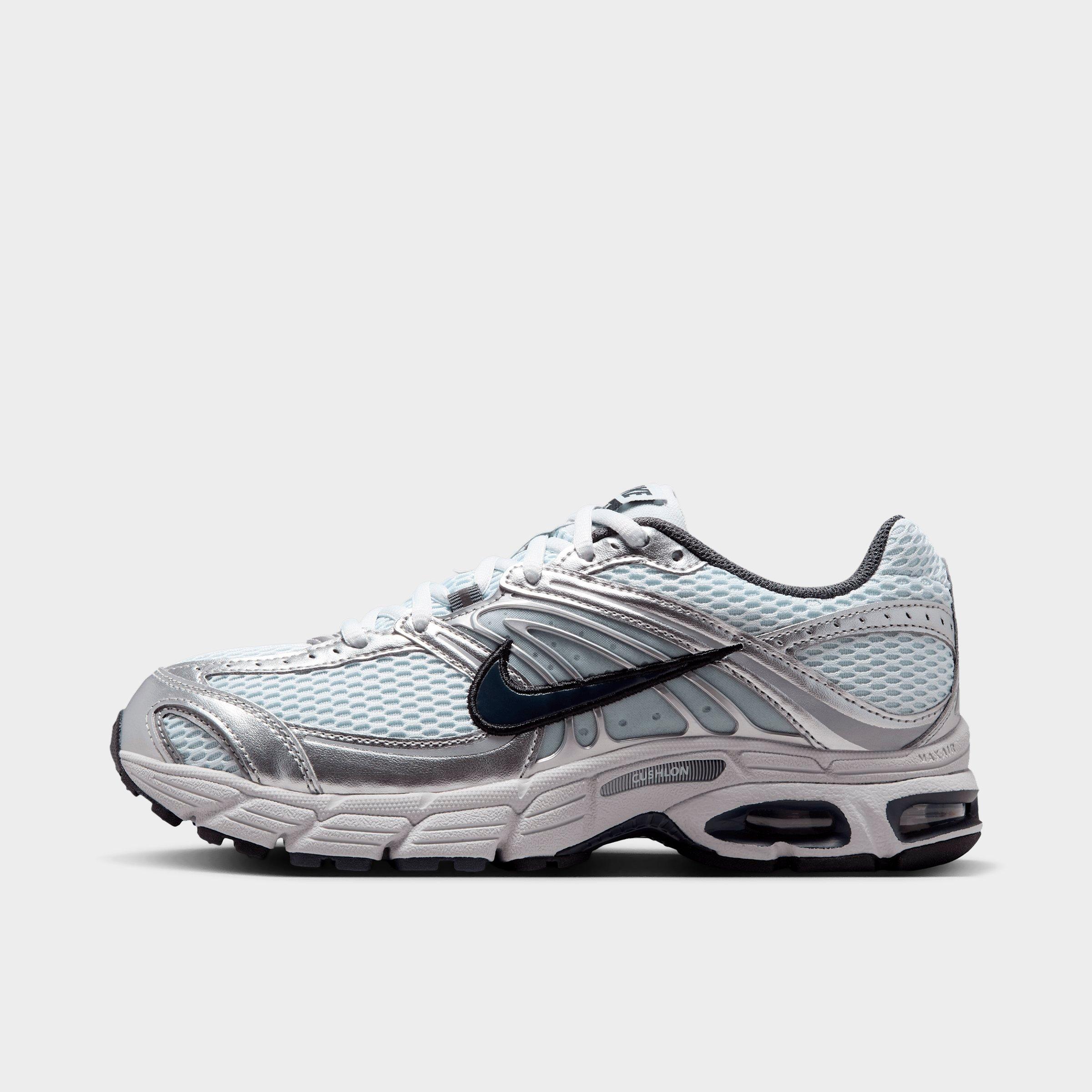 Nike Women's Air Max Moto 2K Casual Shoes in Pure Platinum/Metallic Silver/Black Size: 8.5