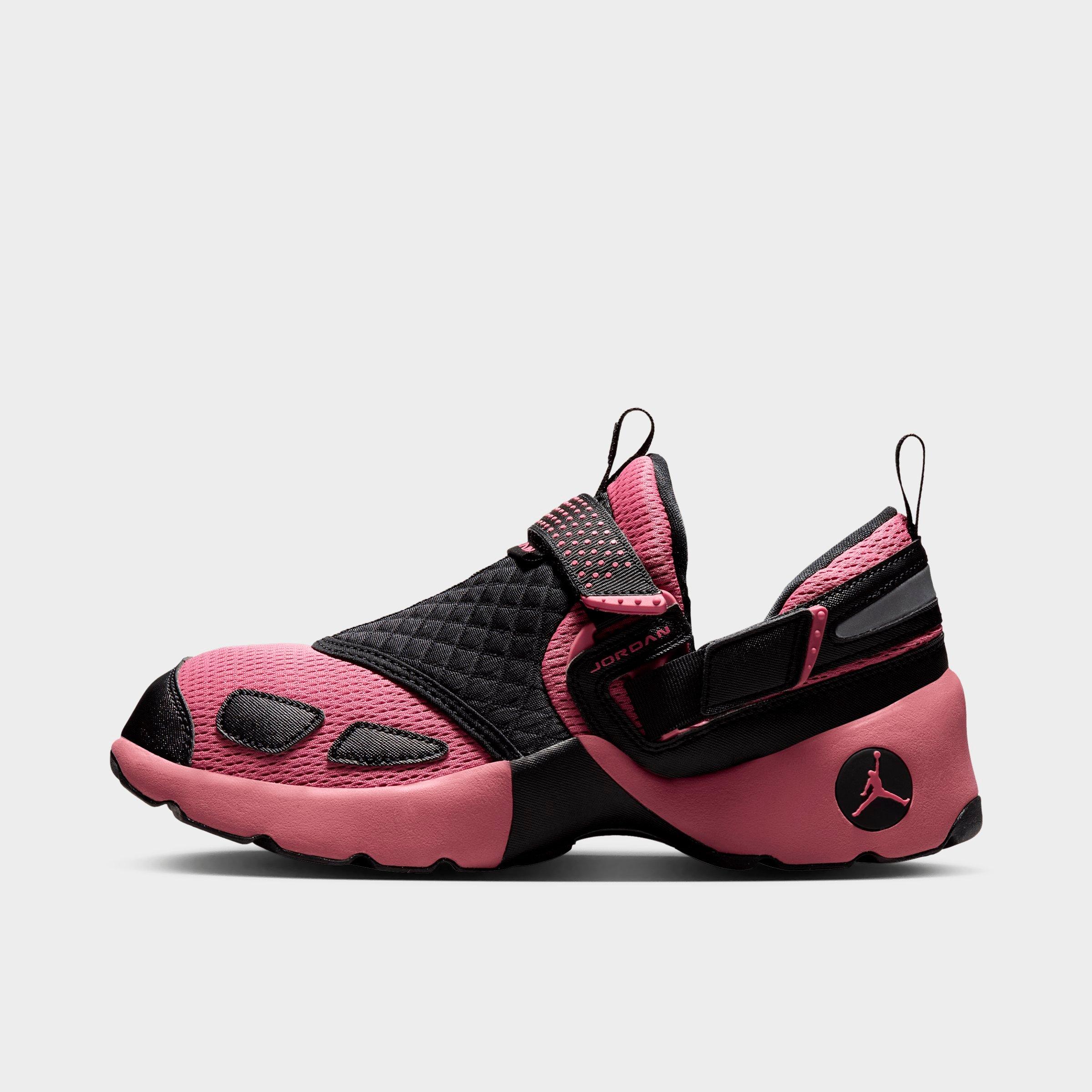 Jordan Women's Trunner LX Casual Shoes in Black/Reflective Silver/Desert Berry Size: 8.0