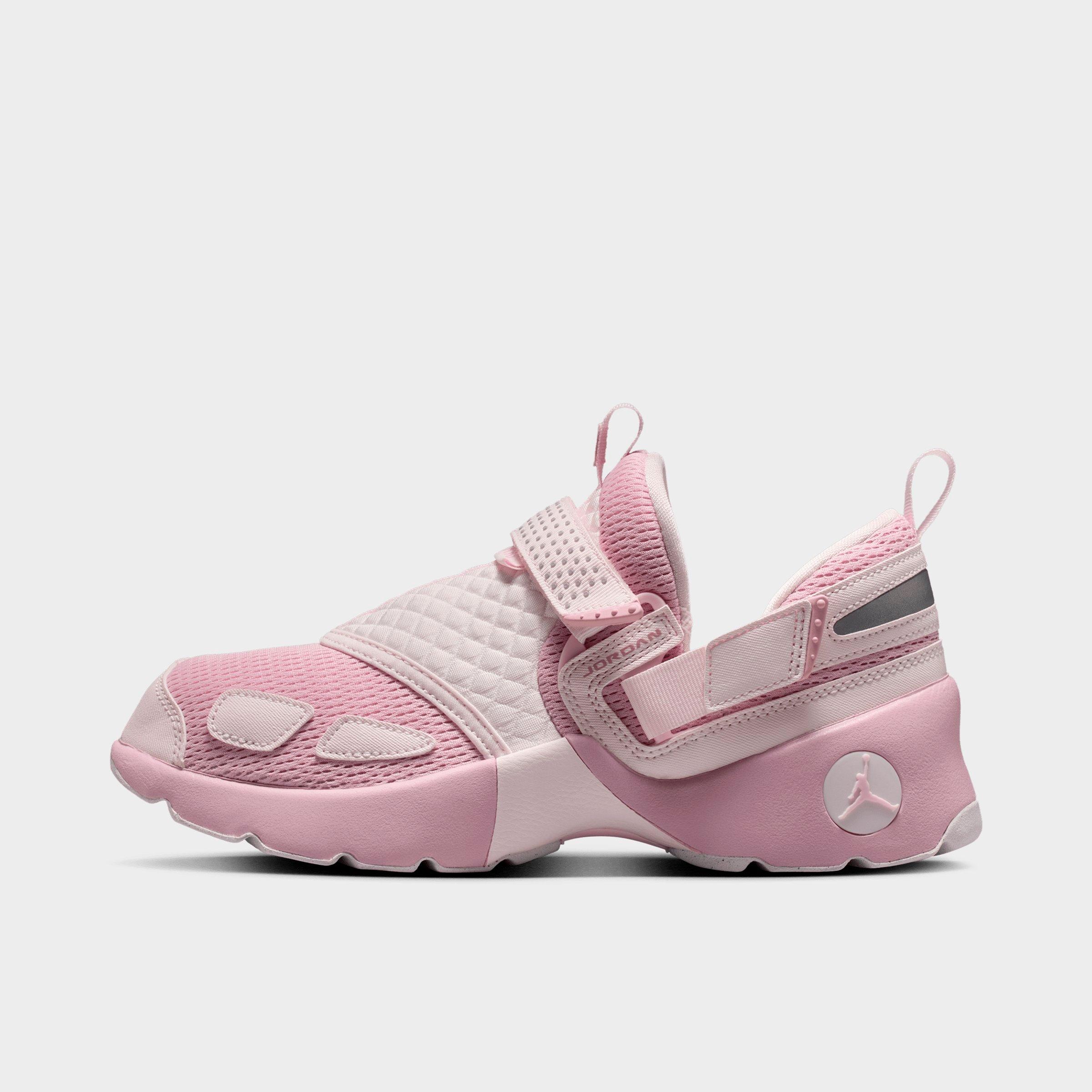 Jordan Womens Trunner LX Casual Shoes in Iced Carmine/Pearl Pink/Reflective Silver Size: 8.0