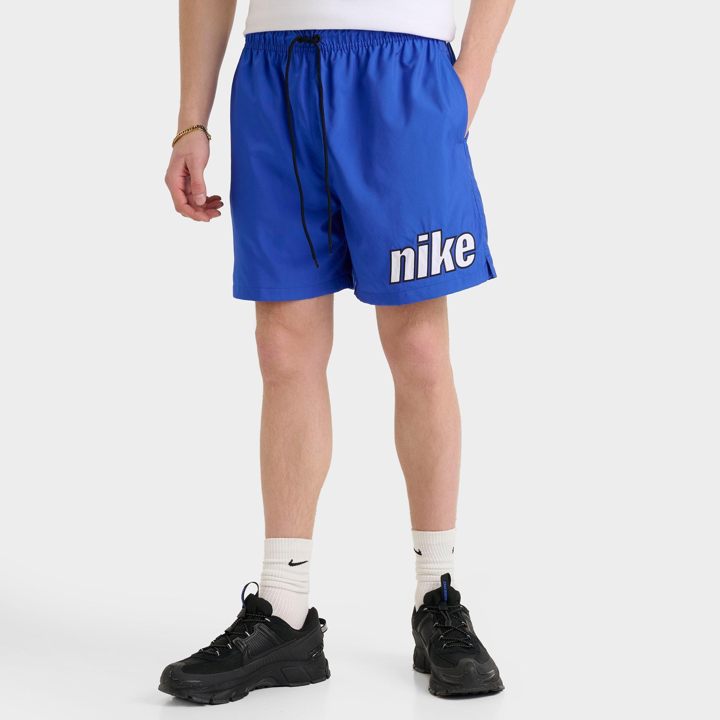 Nike Men's Club Woven Flow Shorts in Game Royal/White Size: XS