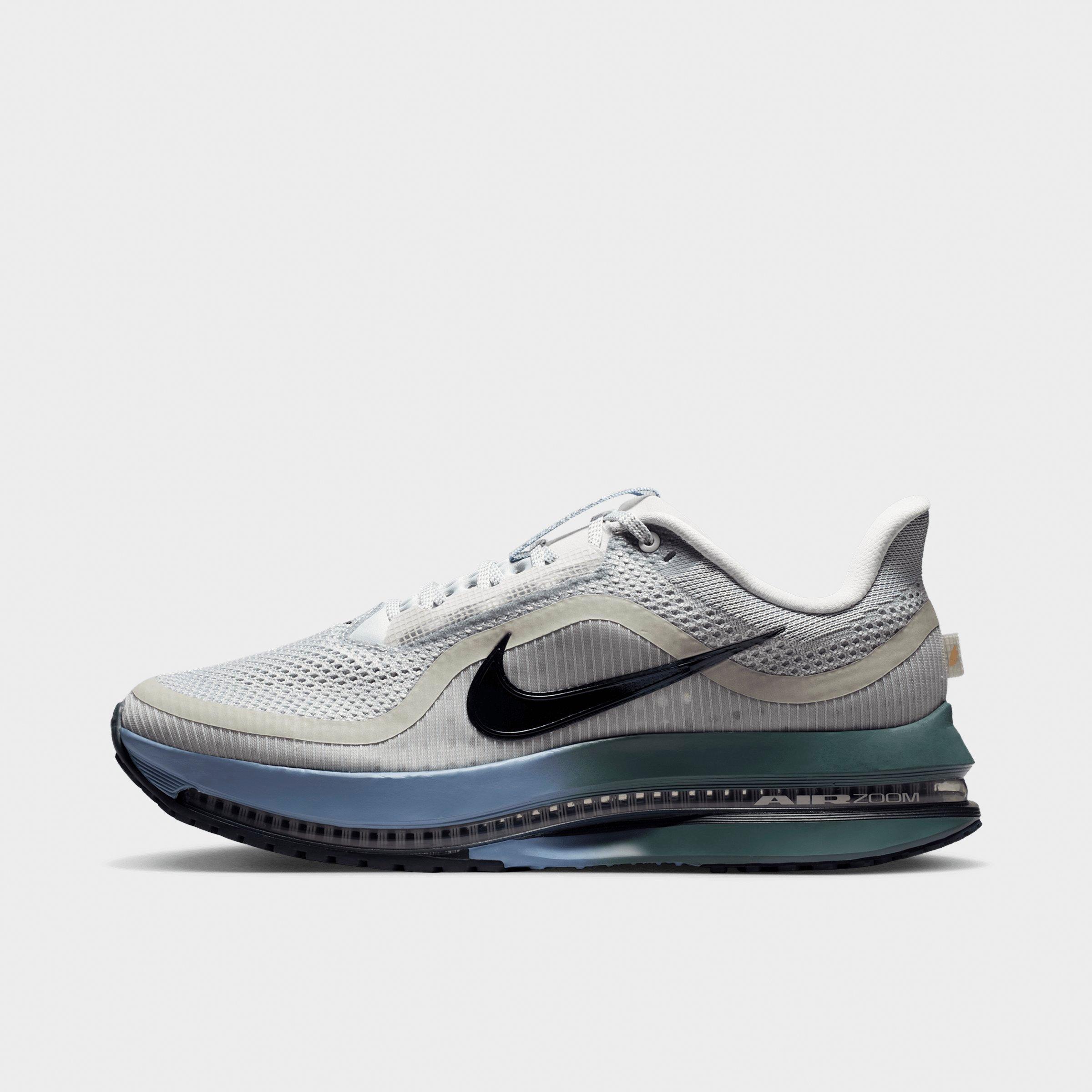 Nike Men's Pegasus Premium Running Shoes in Grey Mist/Mineral Slate/Work Blue Size: 12.0