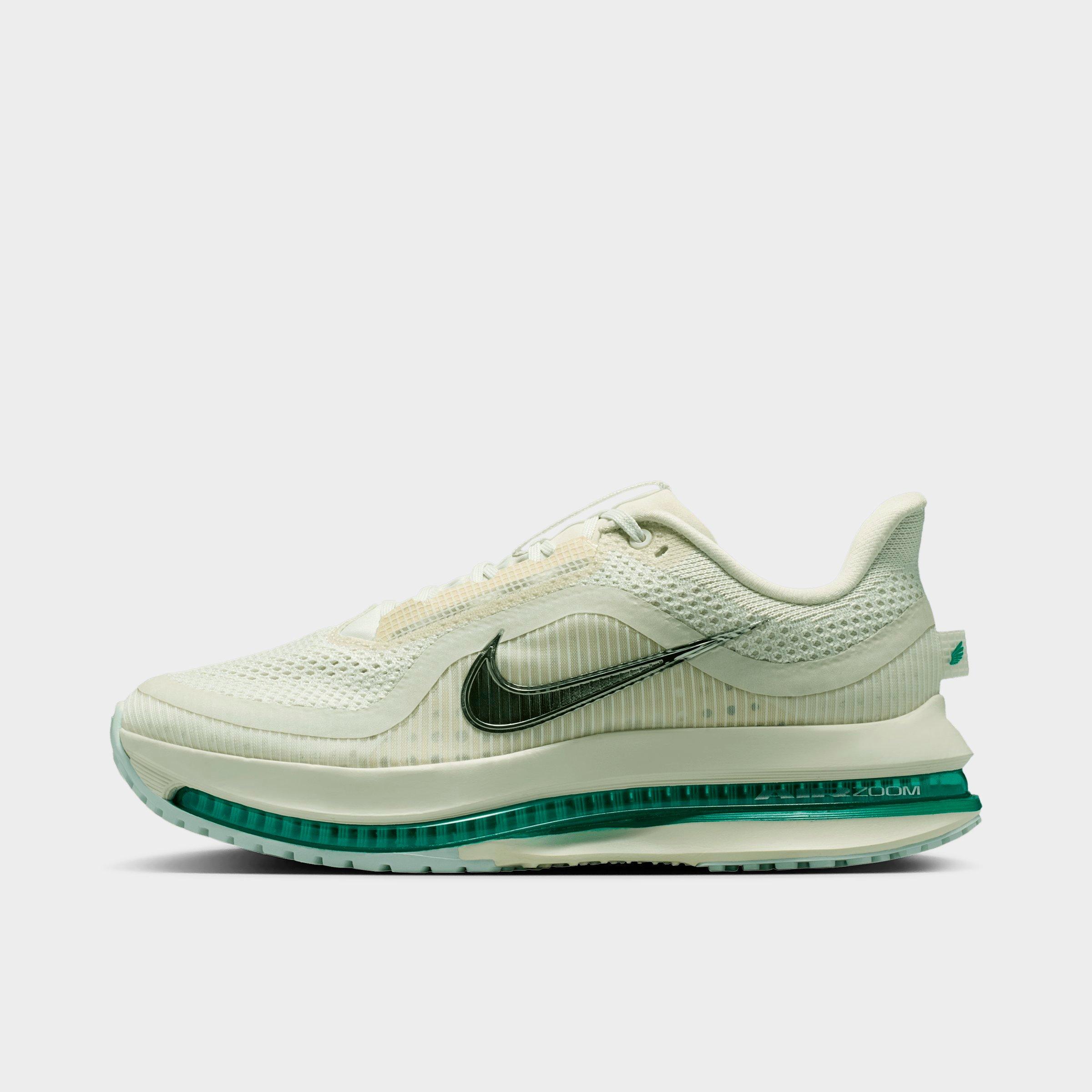 Nike Women's Pegasus Premium Running Shoes in Sea Glass/Malachite/Light Silver Size: 11.0