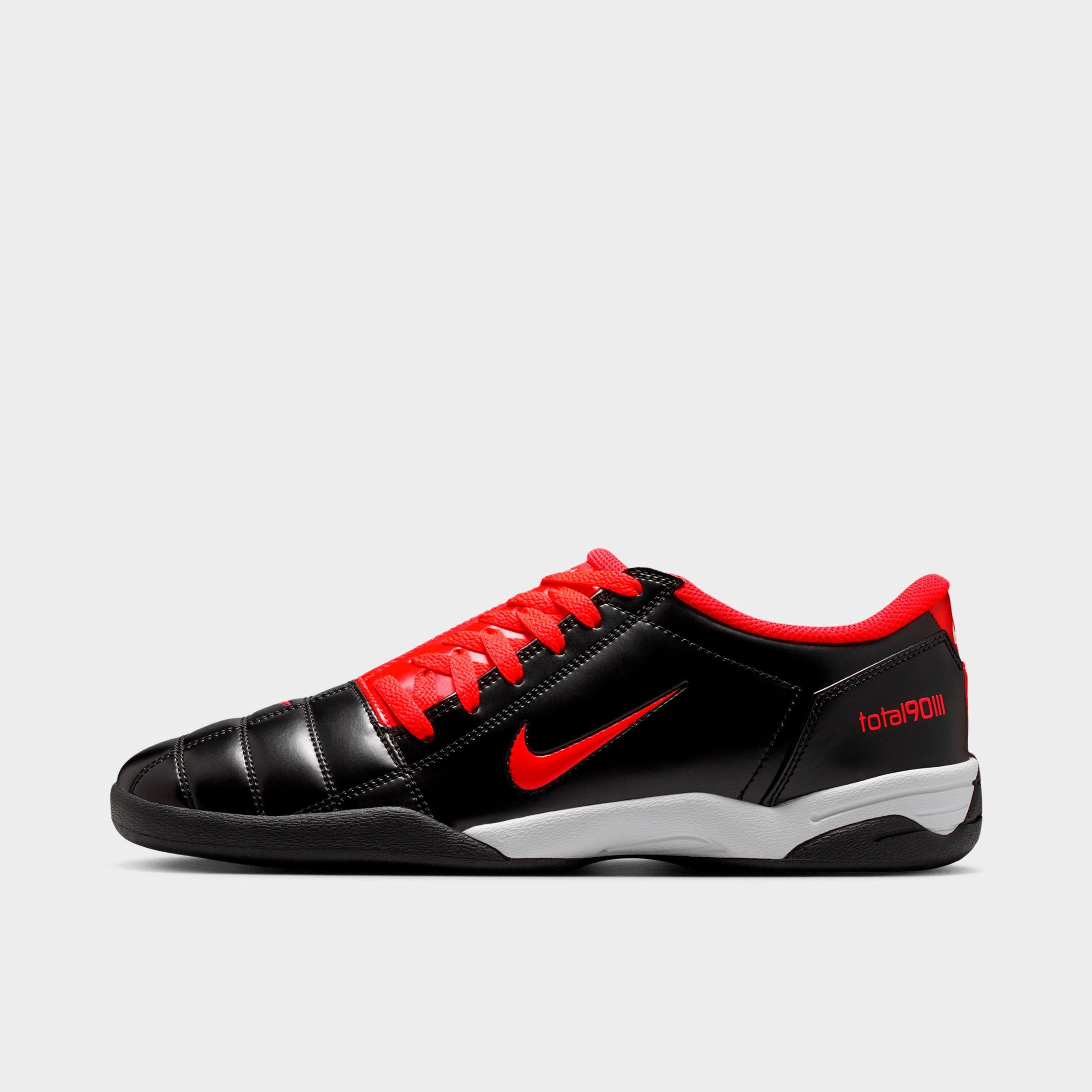 Nike Mens Total 90 Casual Shoes in Black/White/Black Size: 11.0