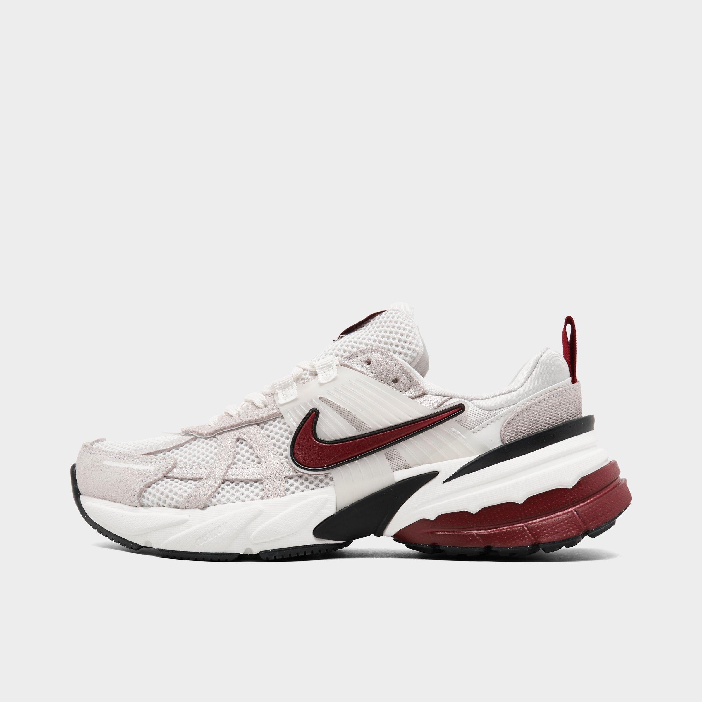 Nike Women's V2K Run SE Running Shoes in White/Team Red/Black Size: 6.0