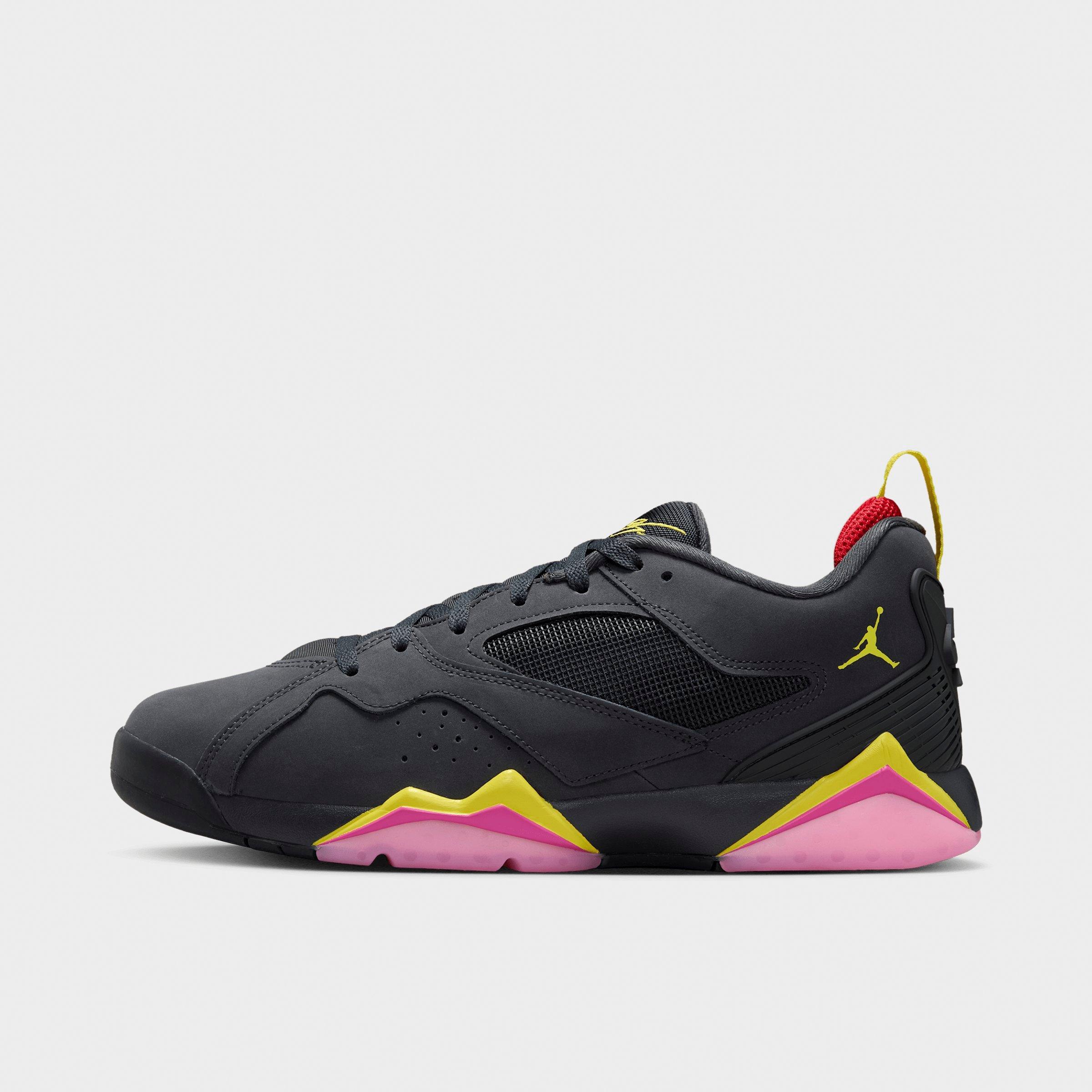 Jordan Men's Air MVP 92 Casual Shoes in Anthracite/Fire Pink/Light Arctic Pink Size: 7.5