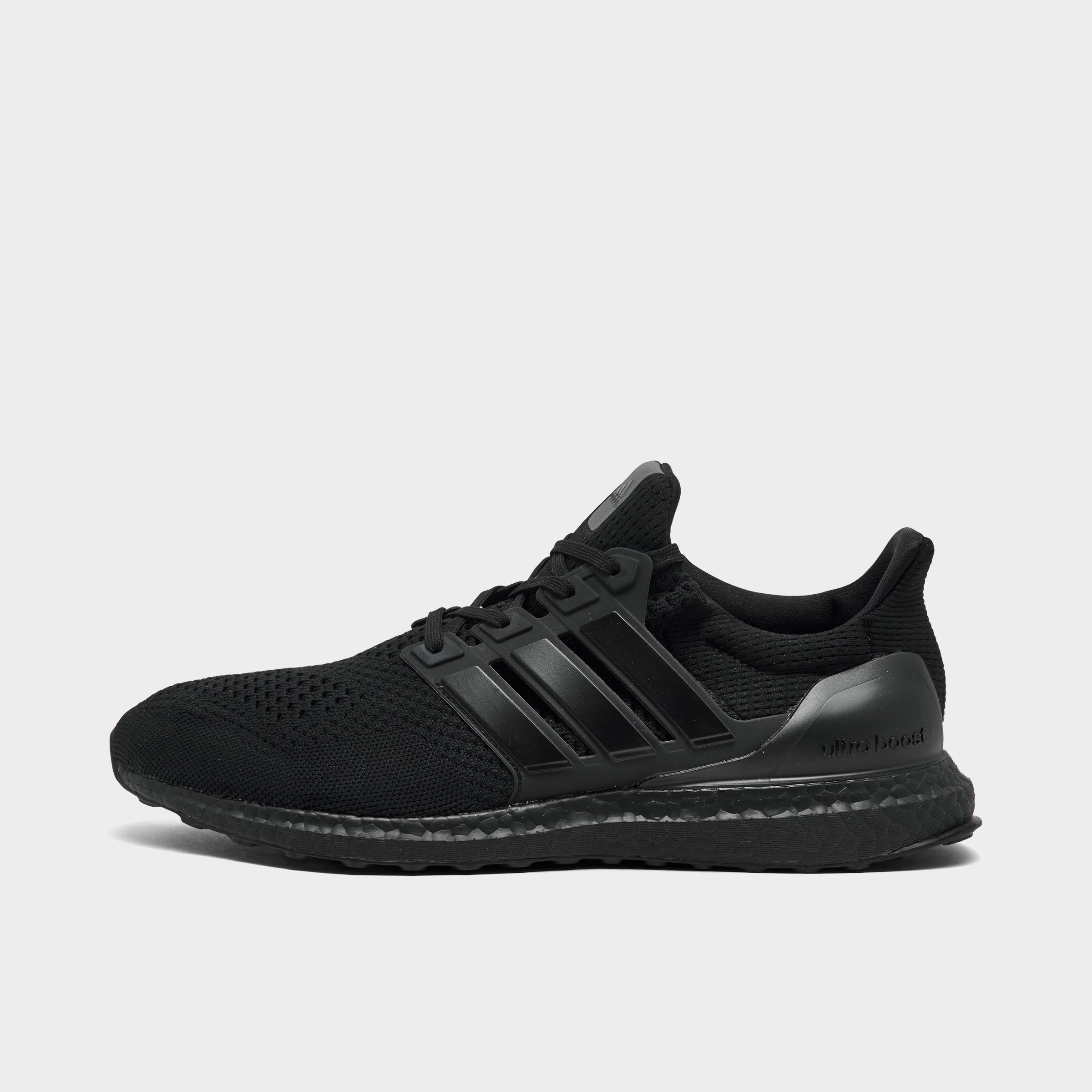 adidas Men's UltraBOOST 1.0 Running Shoes in Black/Beam Green Size: 7.5