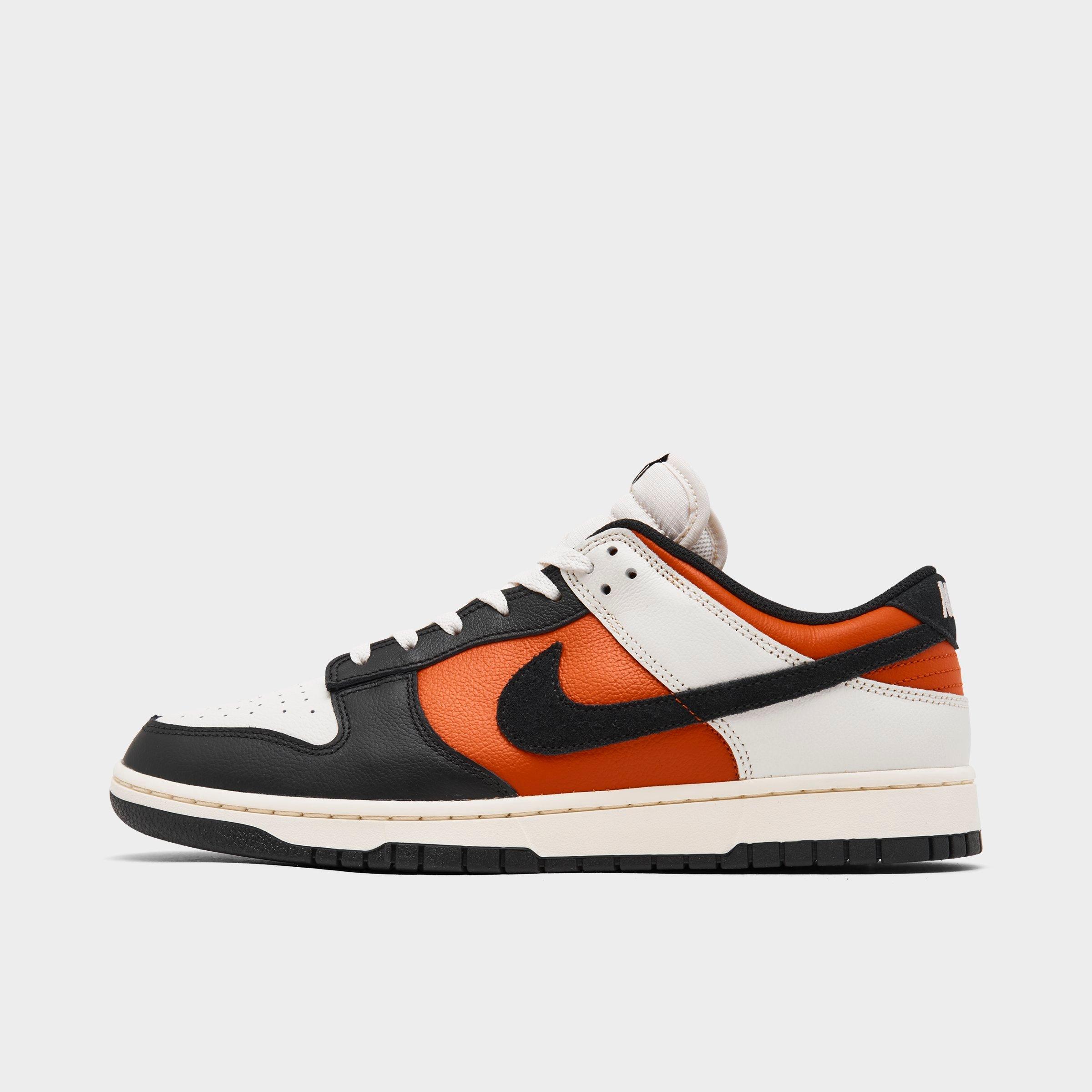Nike Men's Dunk Low Retro Casual Shoes in Phantom/Vintage Coral/Pale Ivory Size: 11.5