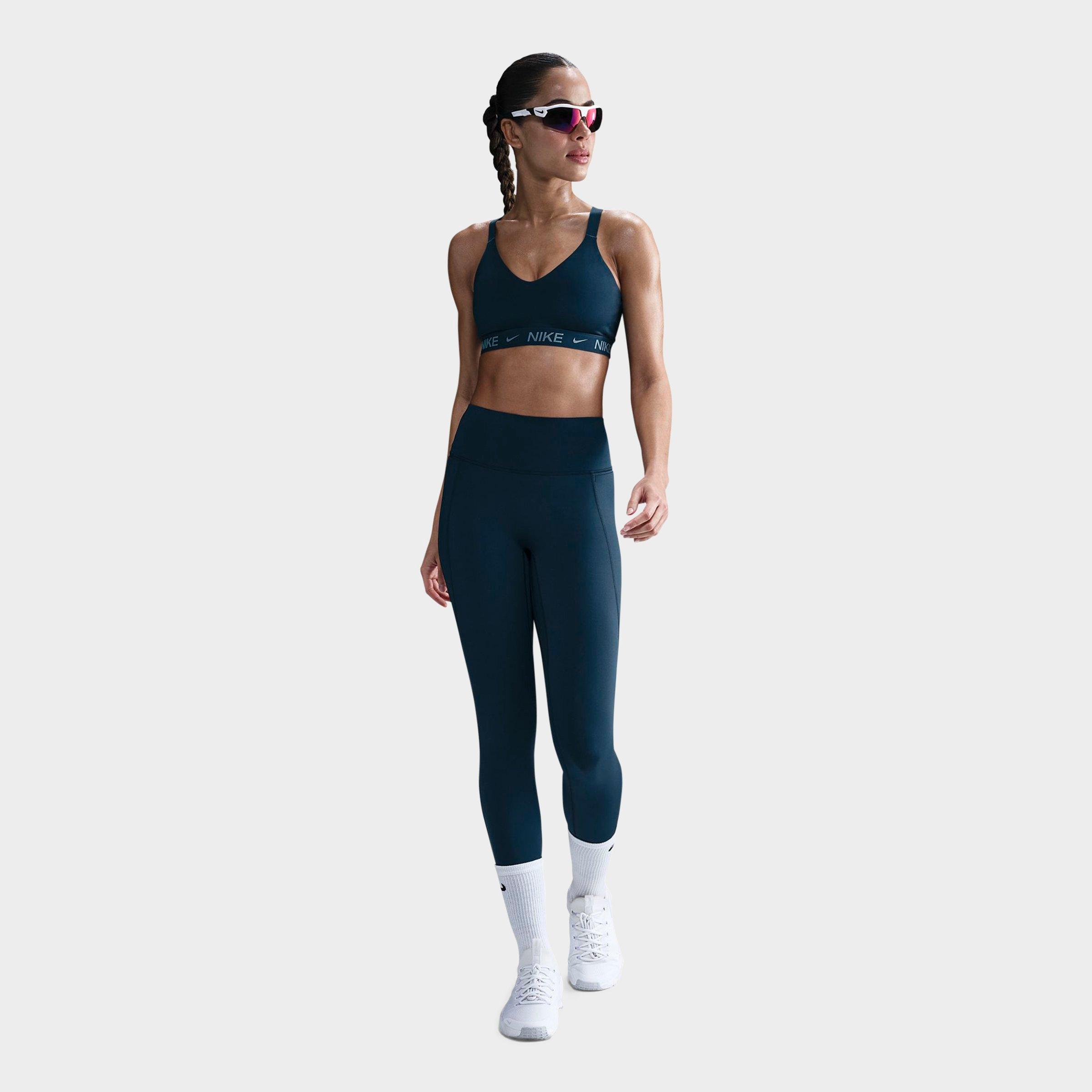 Nike Women's Universa High-Rise 7/8 Leggings (With Pockets) in ARMORY NAVY/ANTHRA/R Size: XS