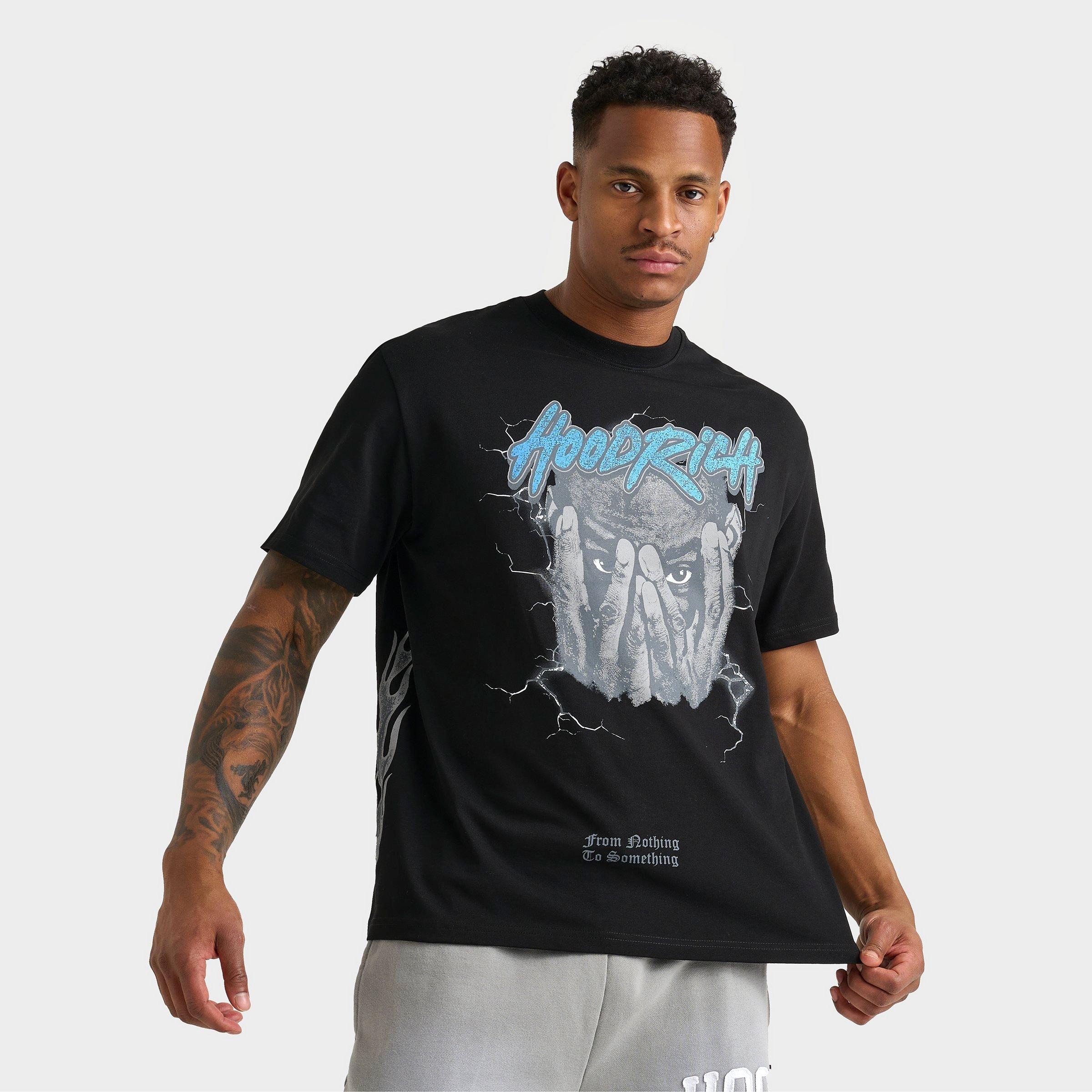 Hoodrich Men's Inferno T-Shirt in Black Size: Small