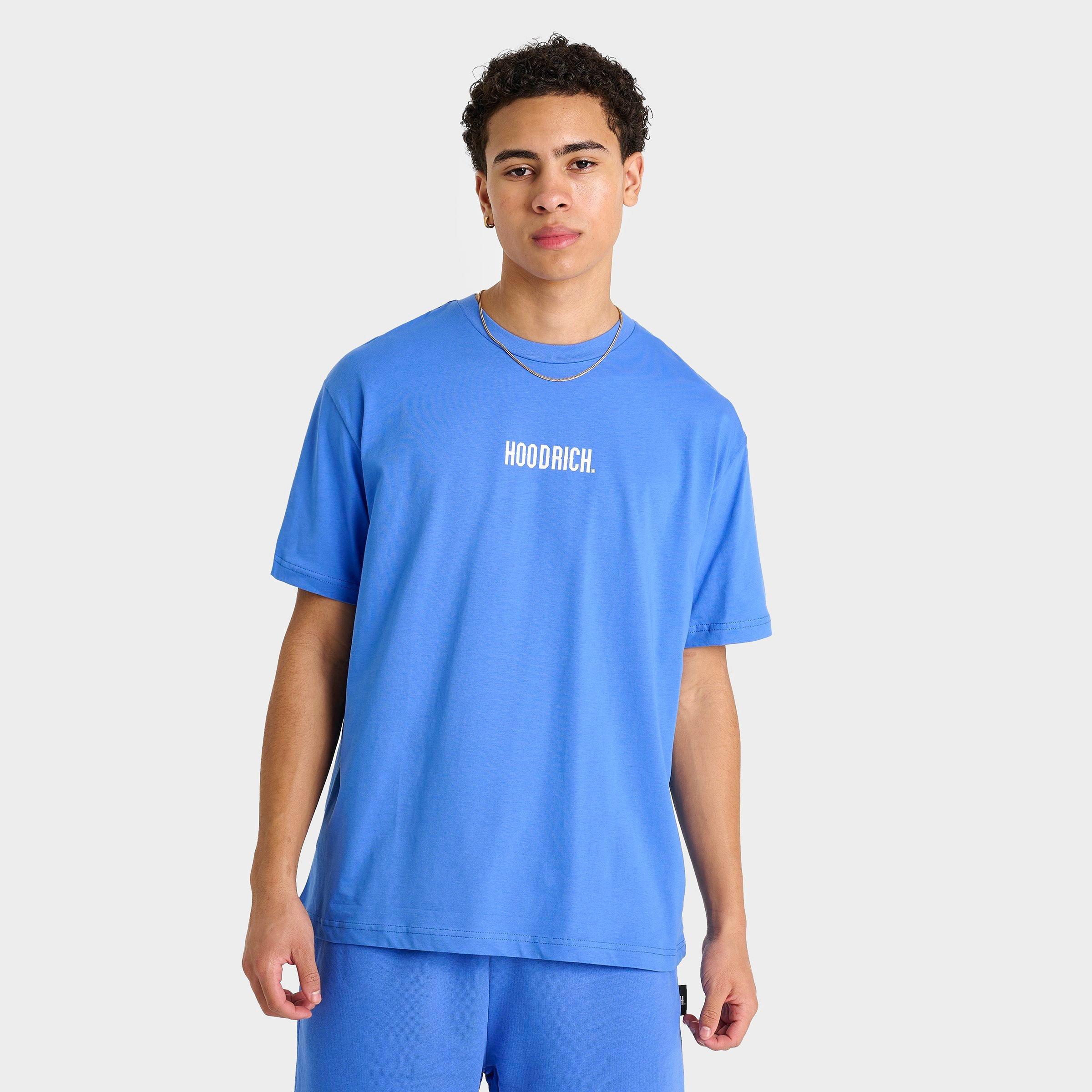 Hoodrich Men's OG Core T-Shirt in Sky Blue Size: Small