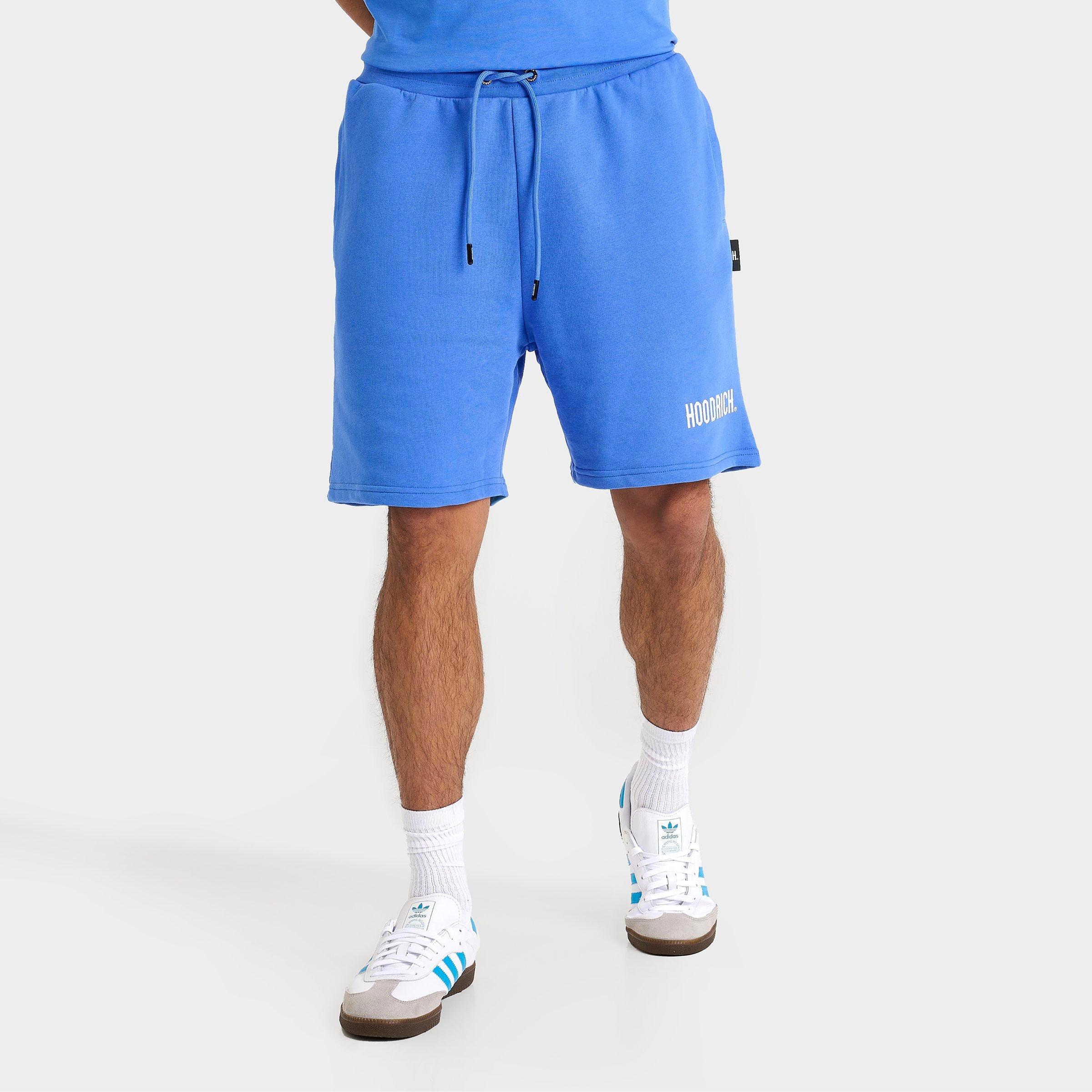 Hoodrich Men's OG Core Fleece Shorts in Sky Blue Size: Small