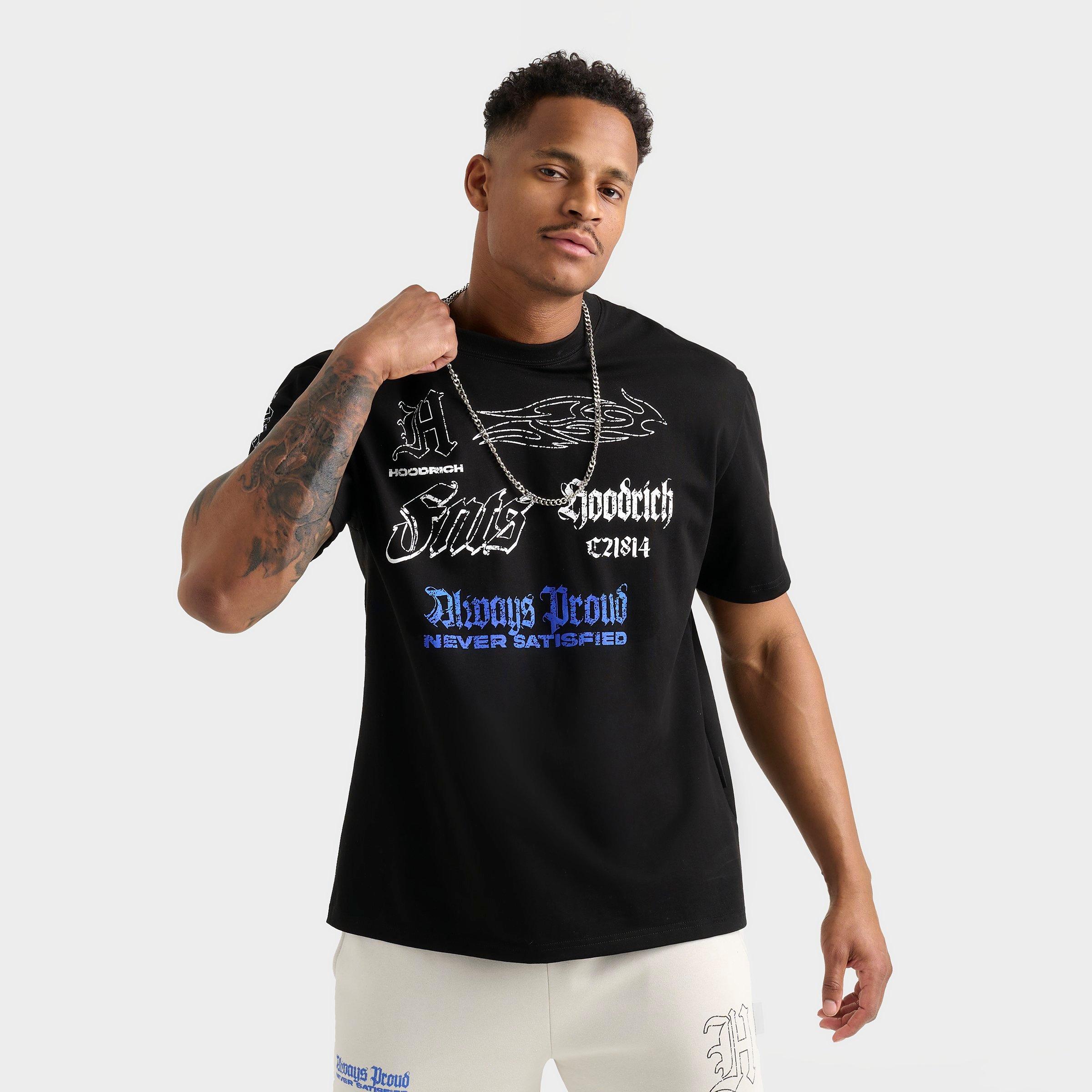 Hoodrich Men's Blaze Graphic T-Shirt in Black Size: Small