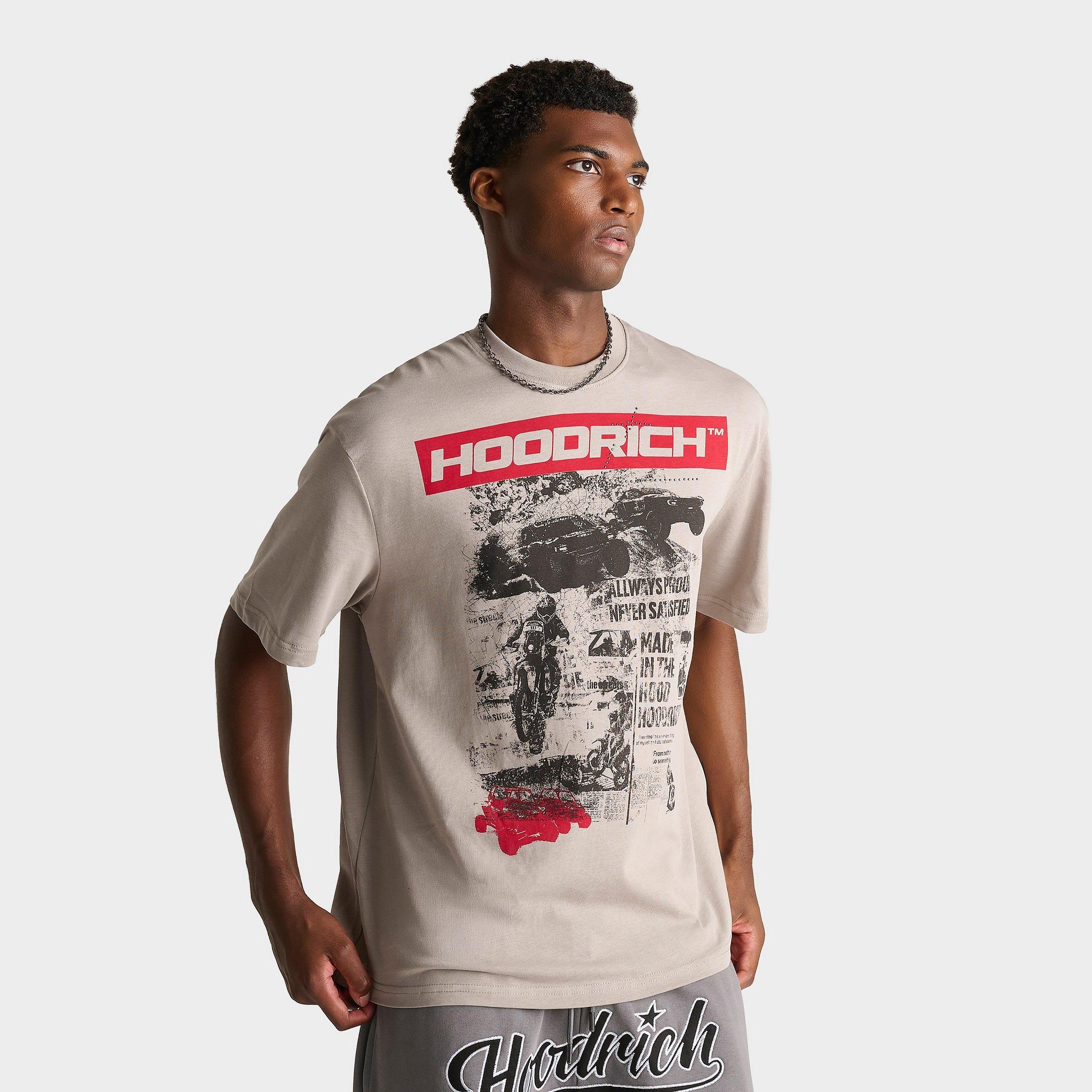 Hoodrich Men's Rally T-Shirt in Crushed Rock Size: Small