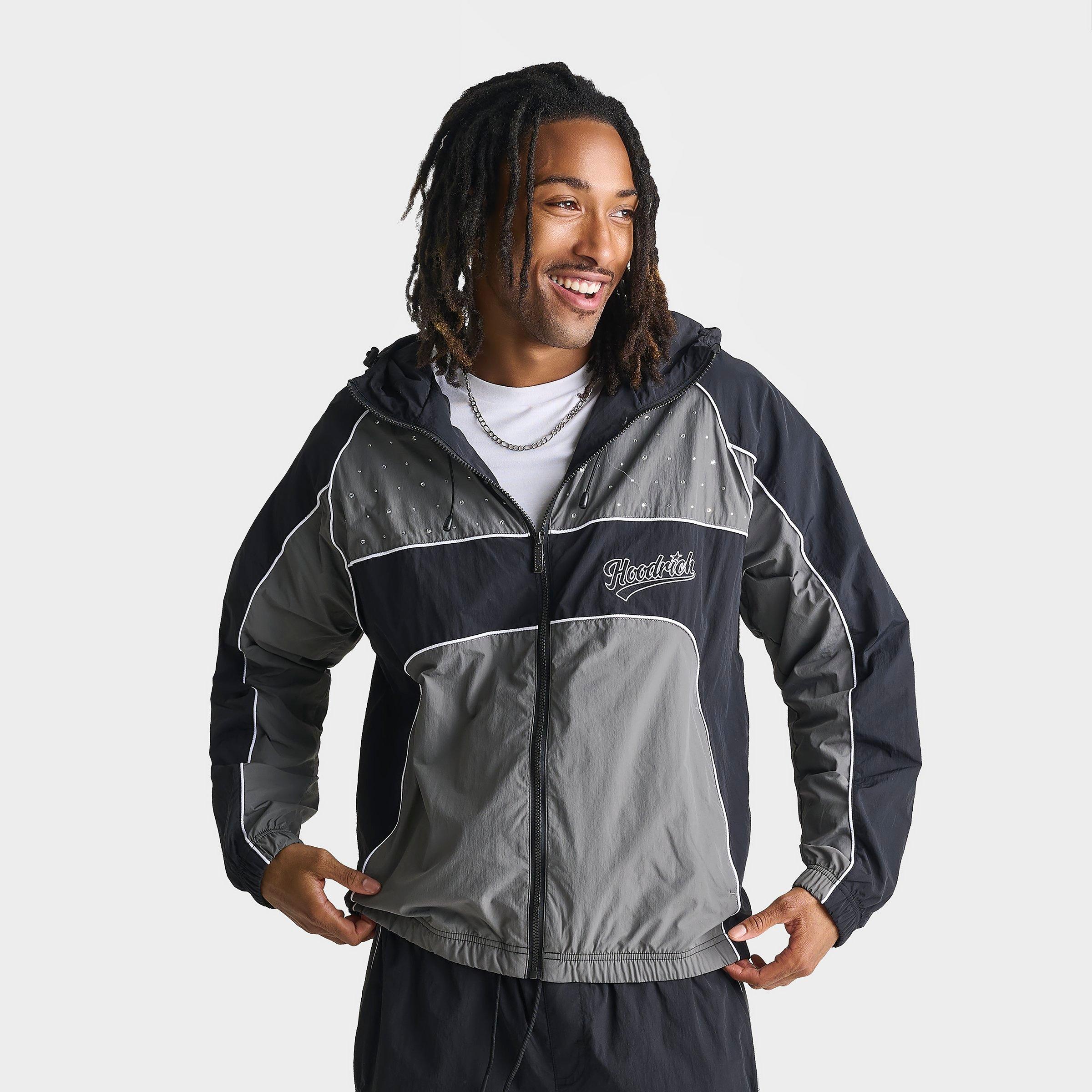 Hoodrich Men's Stade Diamond Full-Zip Woven Jacket