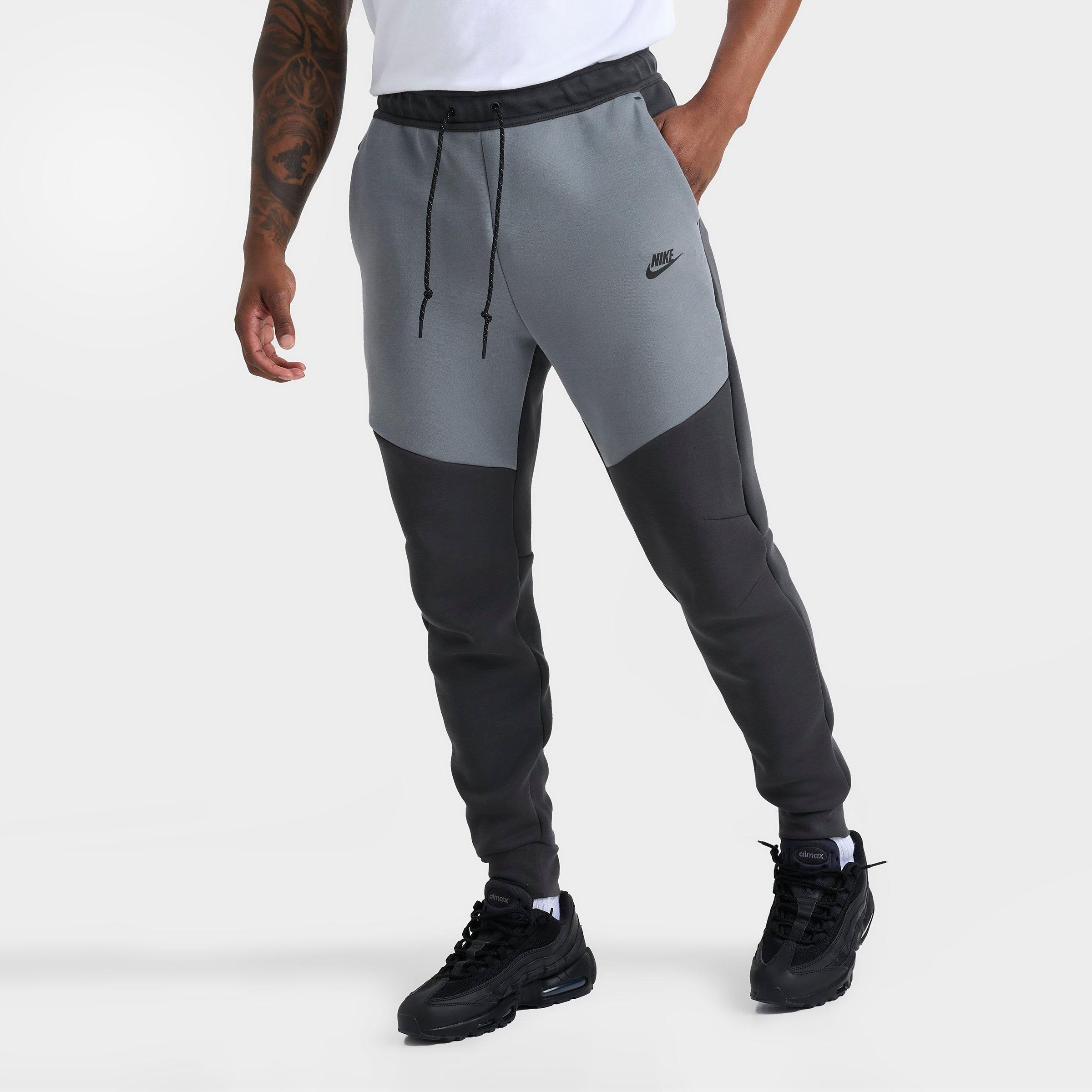 Nike Men's Tech Fleece Jogger Pants in Anthracite/Cool Grey/Black Size: XS