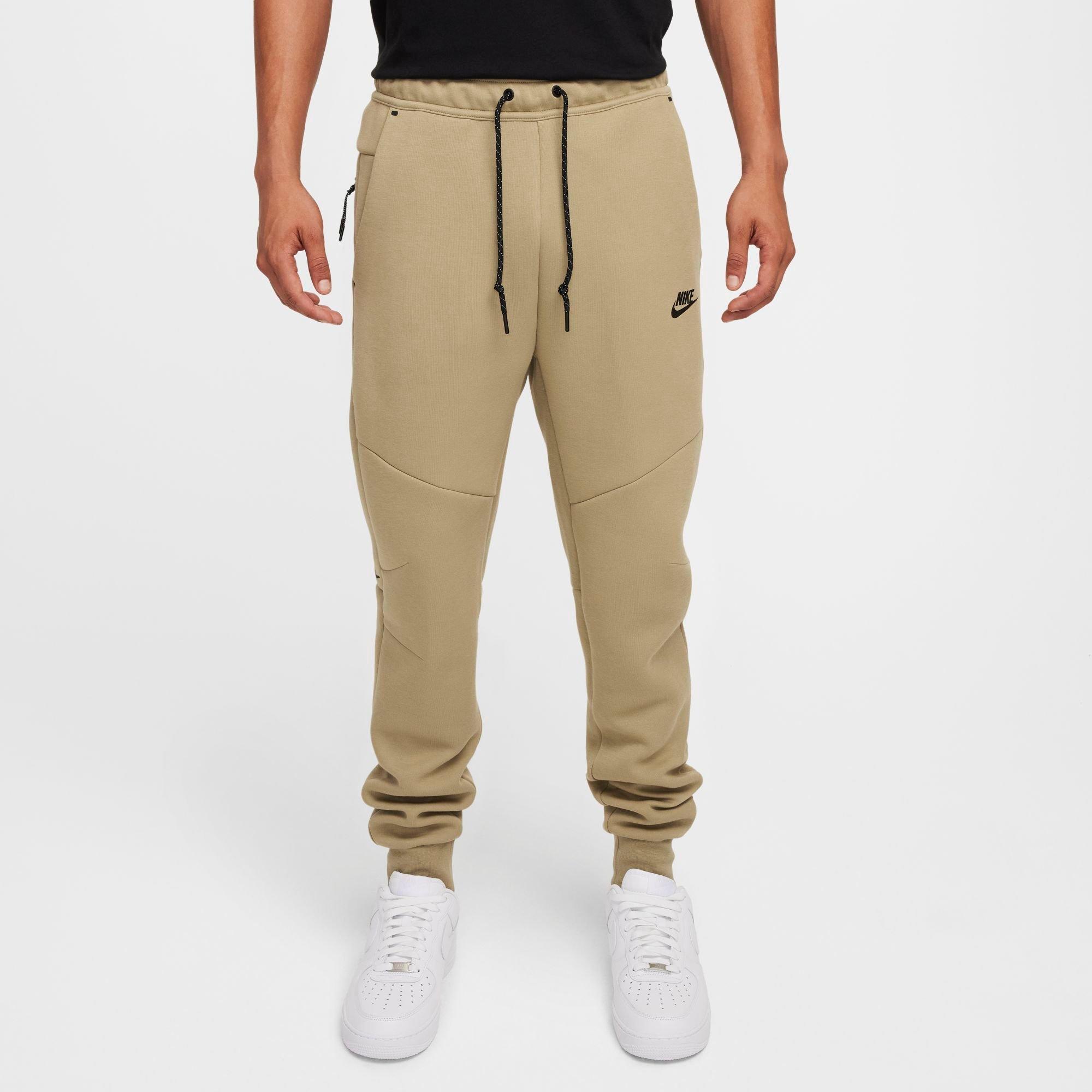 Nike Men's Tech Fleece Jogger Pants in Neutral Olive/Black Size: XS