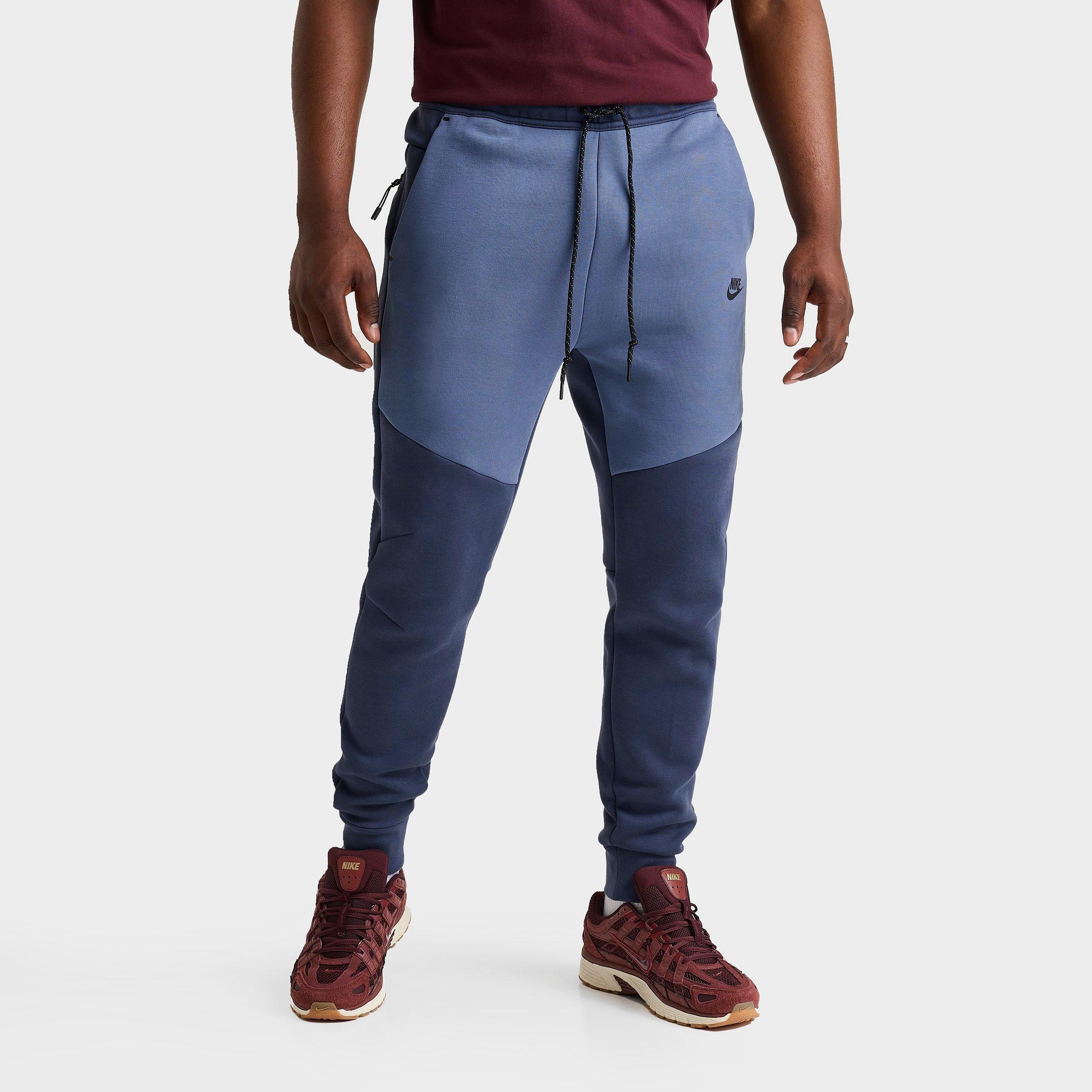 Nike Men's Tech Fleece Jogger Pants in Thunder Blue/Diffused Blue/Black Size: XS