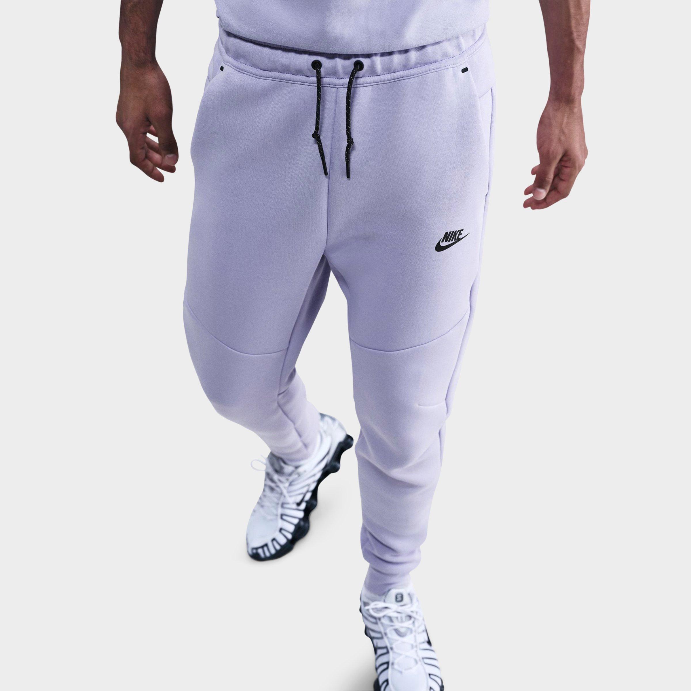 Nike Men's Tech Fleece Jogger Pants in Hydrangeas/Black Size: Medium