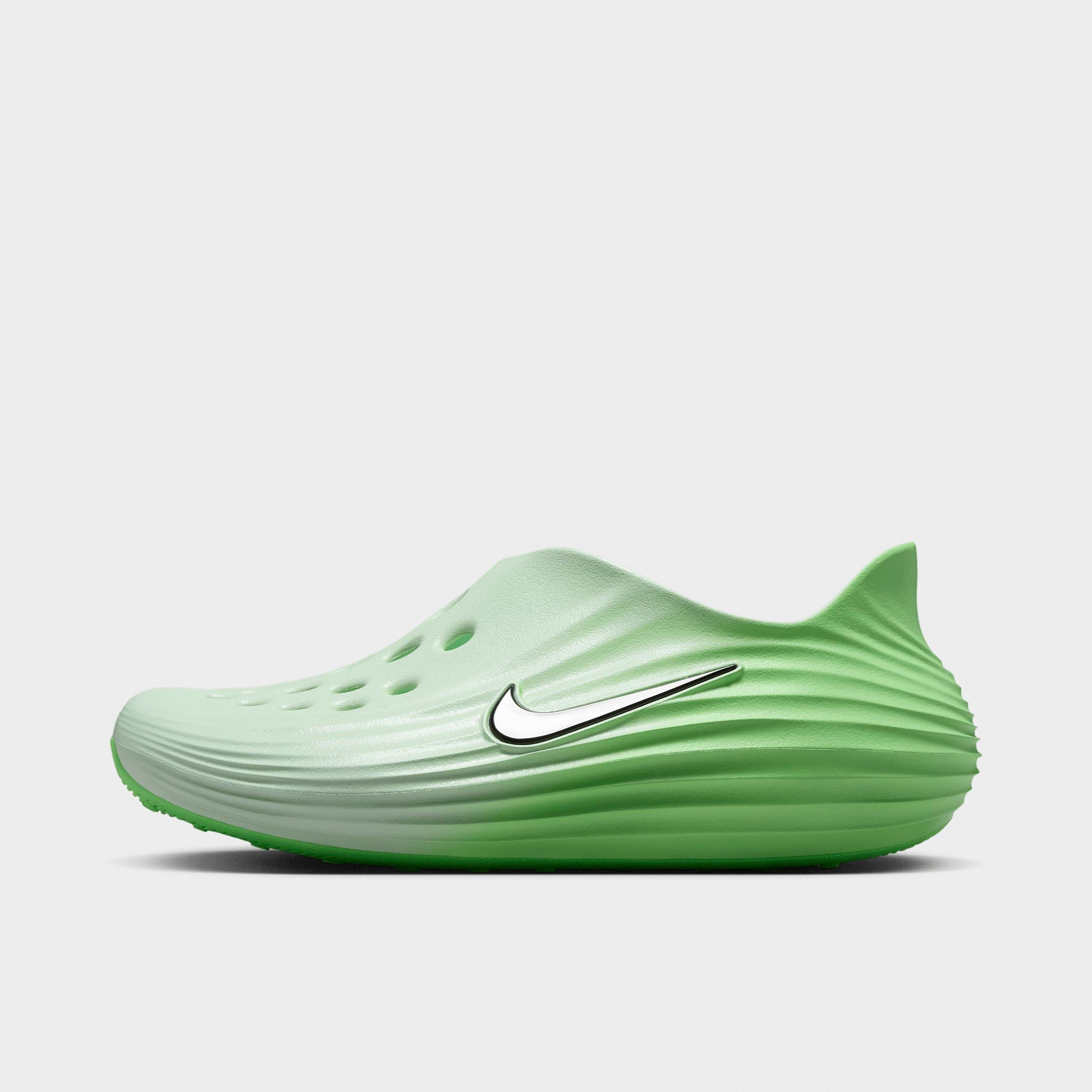 Nike Women's ReactX Rejuven8 Casual Shoes in Frosted Spruce/Illusion Green/Black Size: 7.0