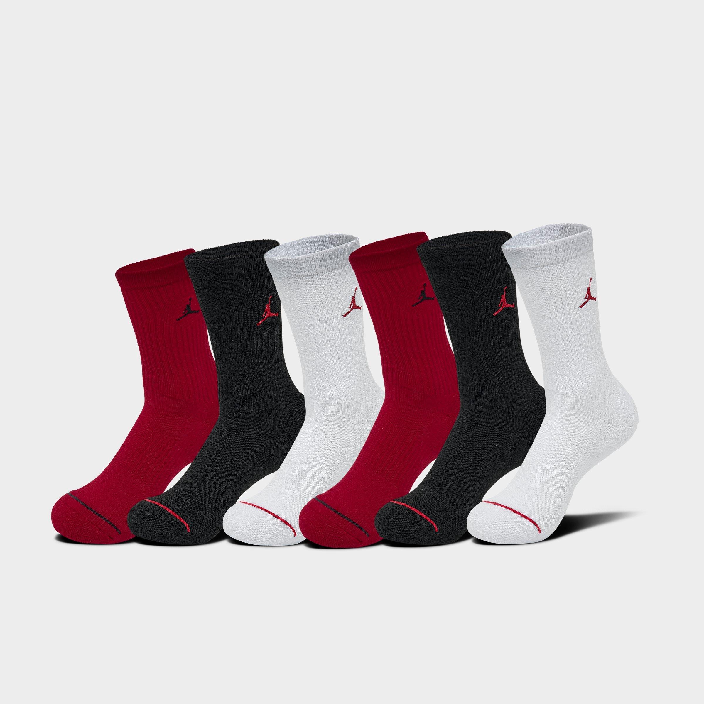 Jordan Everyday Cushioned Crew Socks (6-Pack) Size: Medium