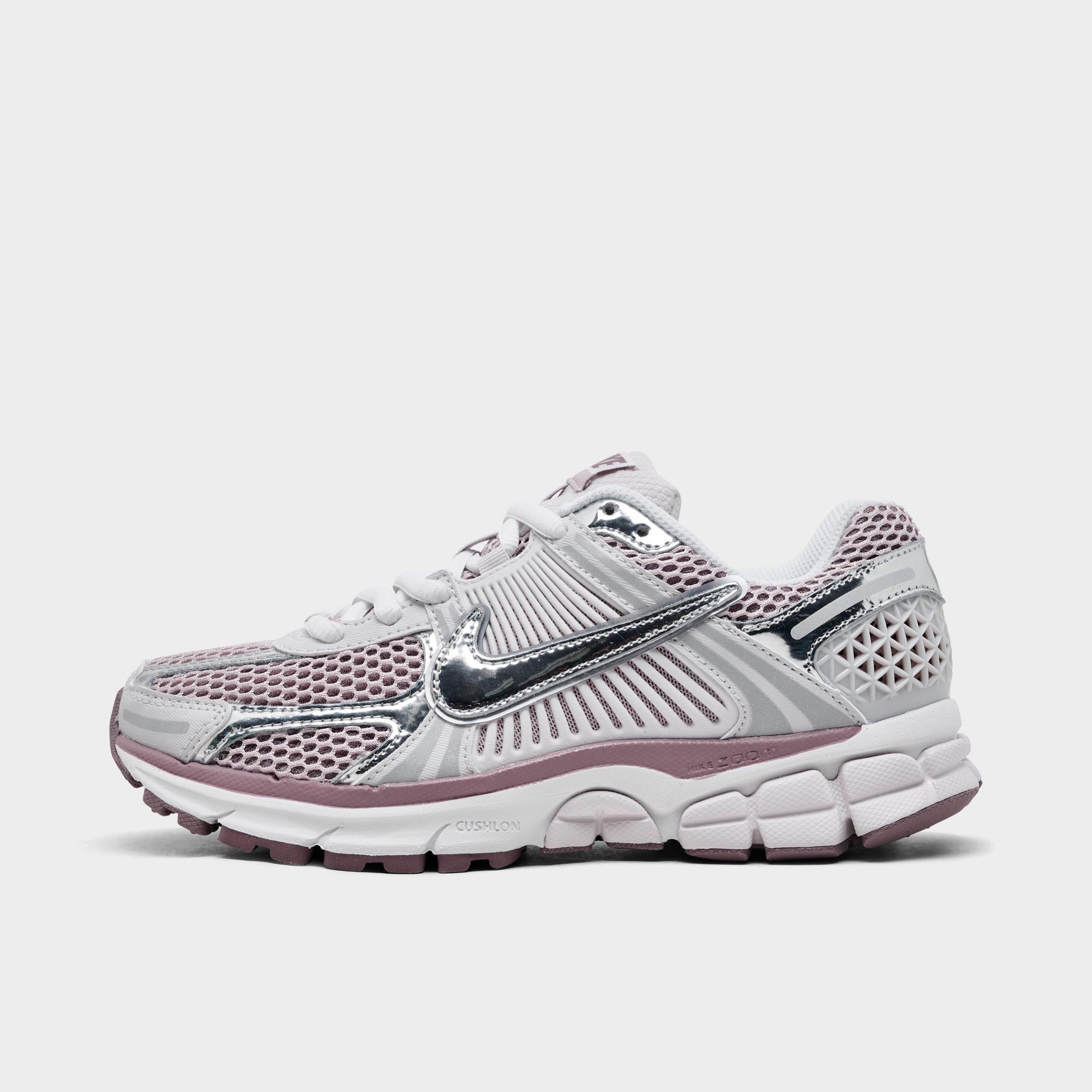 Nike Women's Zoom Vomero 5 Casual Shoes in Vast Grey/Metallic Silver/Platinum Violet Size: 6.0