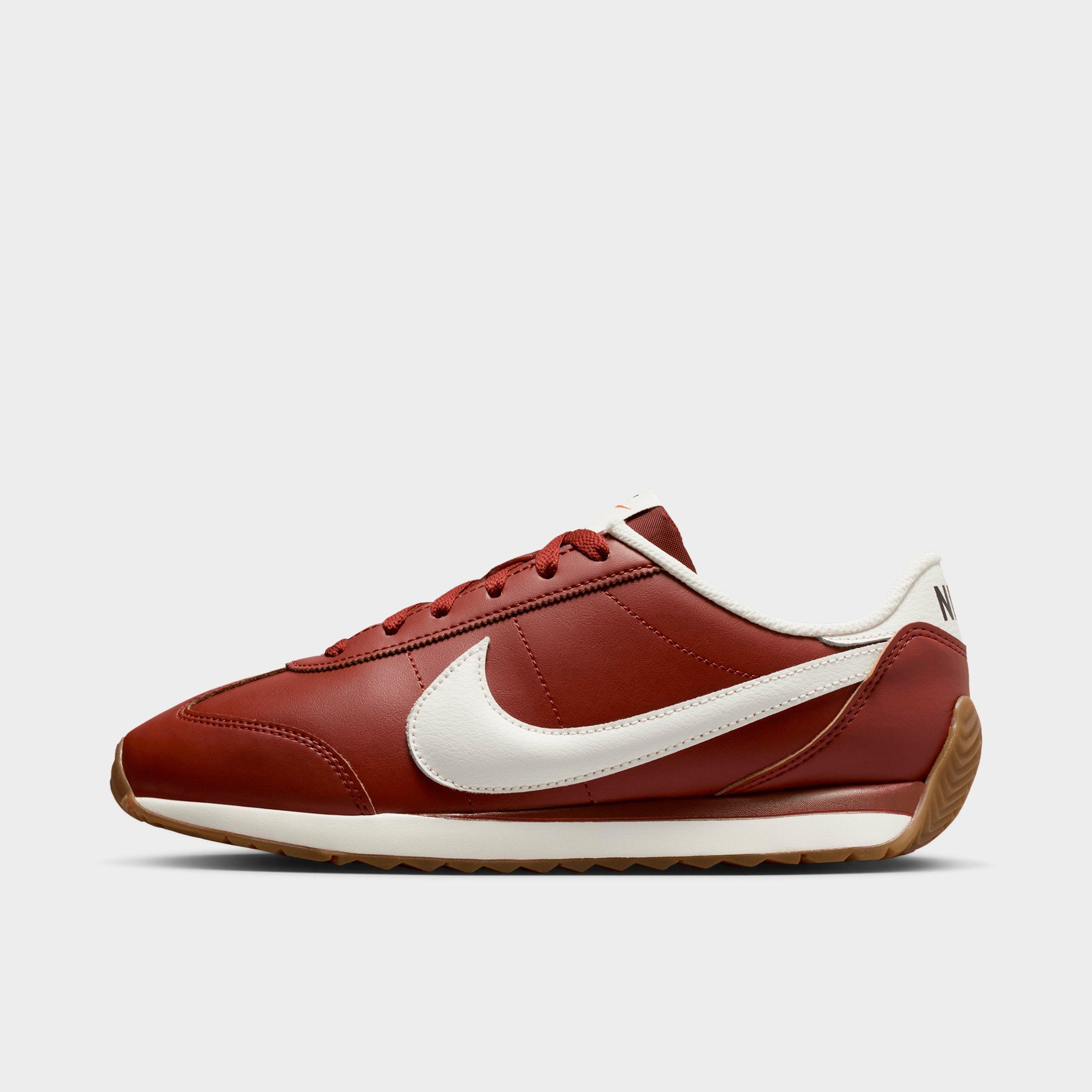 Nike Women's Pacific Leather Casual Shoes in Cinnamon/Gum Dark Brown/Black Size: 8.0
