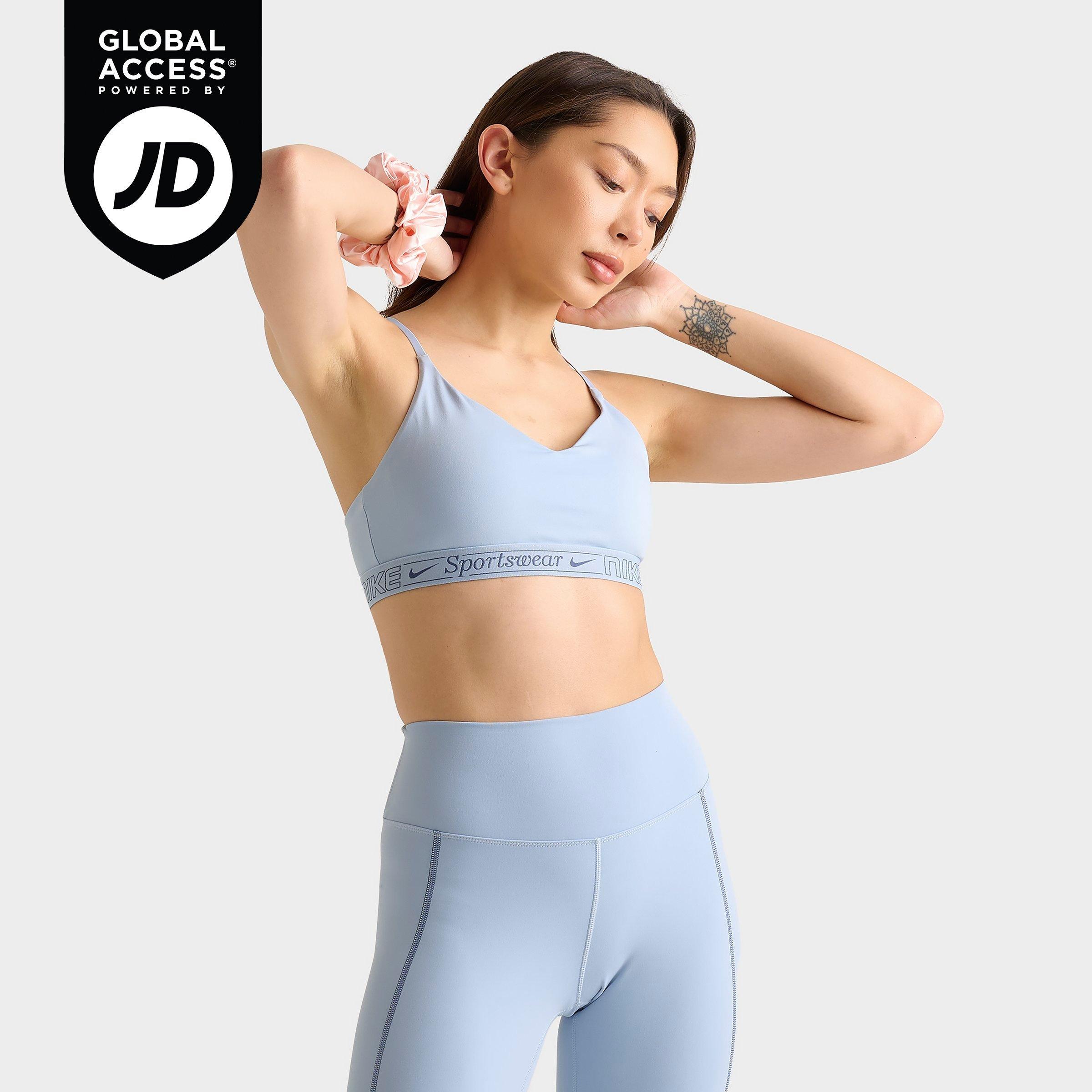 Nike Women's Indy Light-Support Sports Bra in Armory Blue Size: Medium