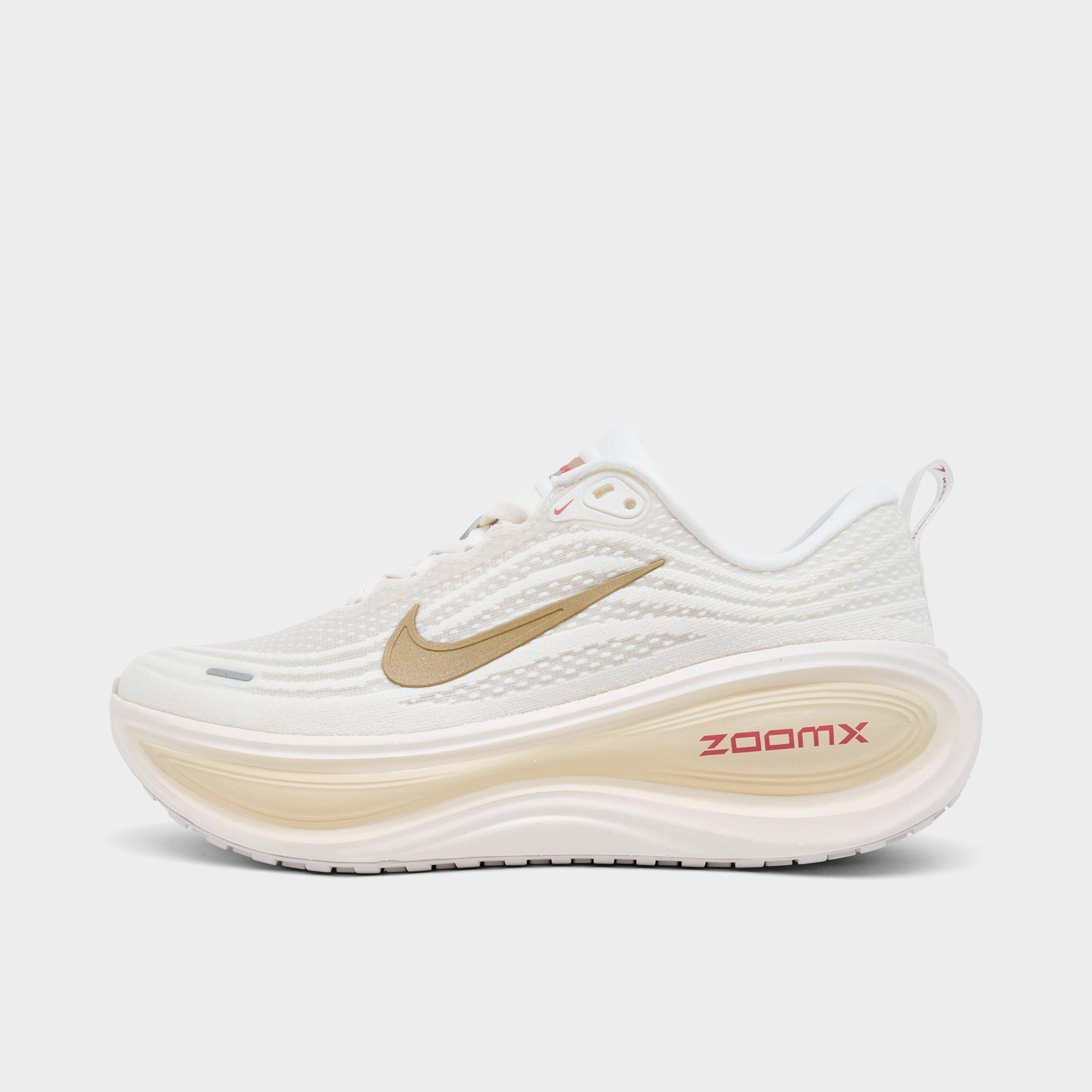 Nike Women's Vomero Plus Running Shoes in Sail/Metallic Gold Grain/Light Khaki Size: 6.0