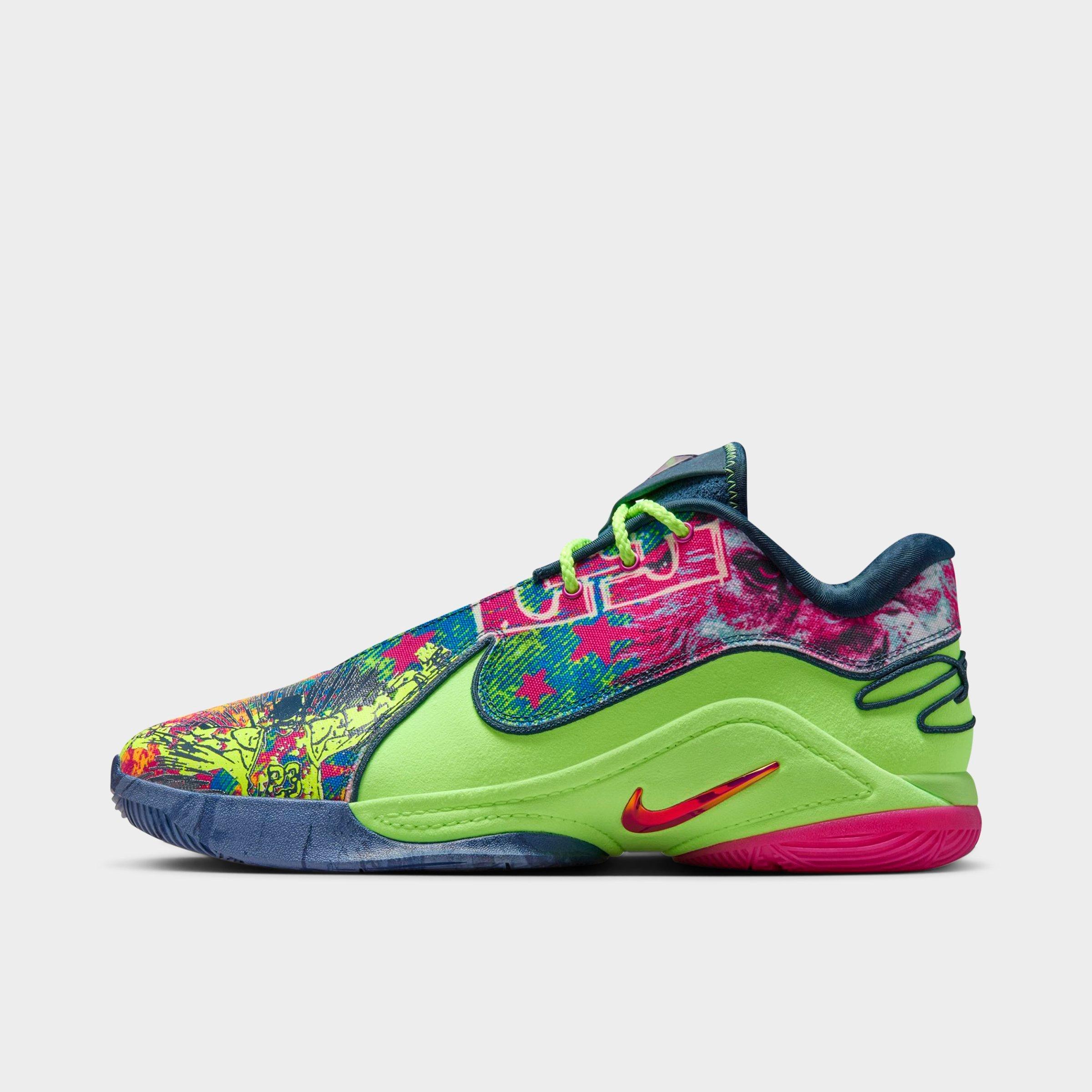 Nike Men's LeBron 22 Basketball Shoes in Blustery/Ghost Green/Diffused Blue Size: 4.0