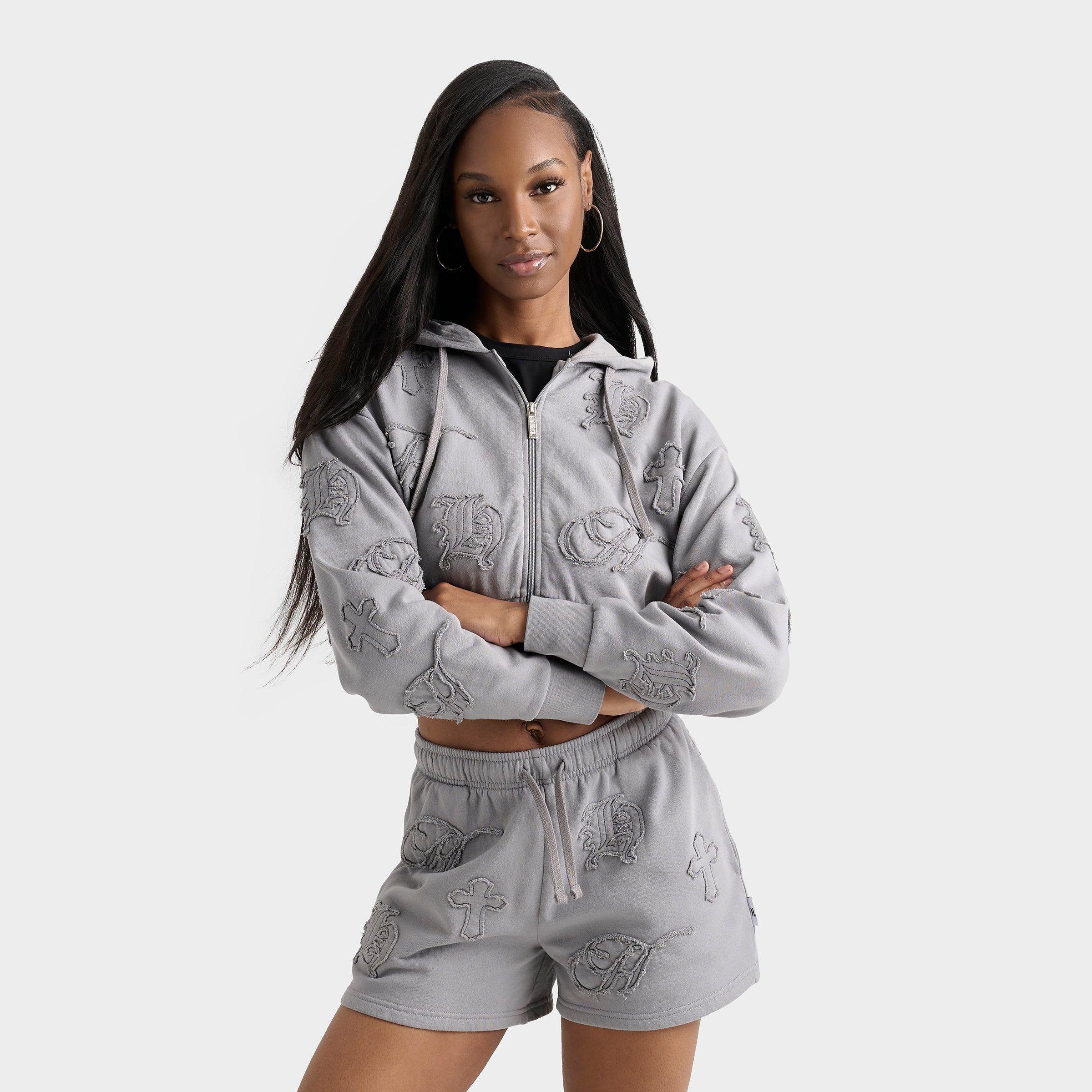 Women's Hoodrich Mist Crop Full-Zip Hoodie