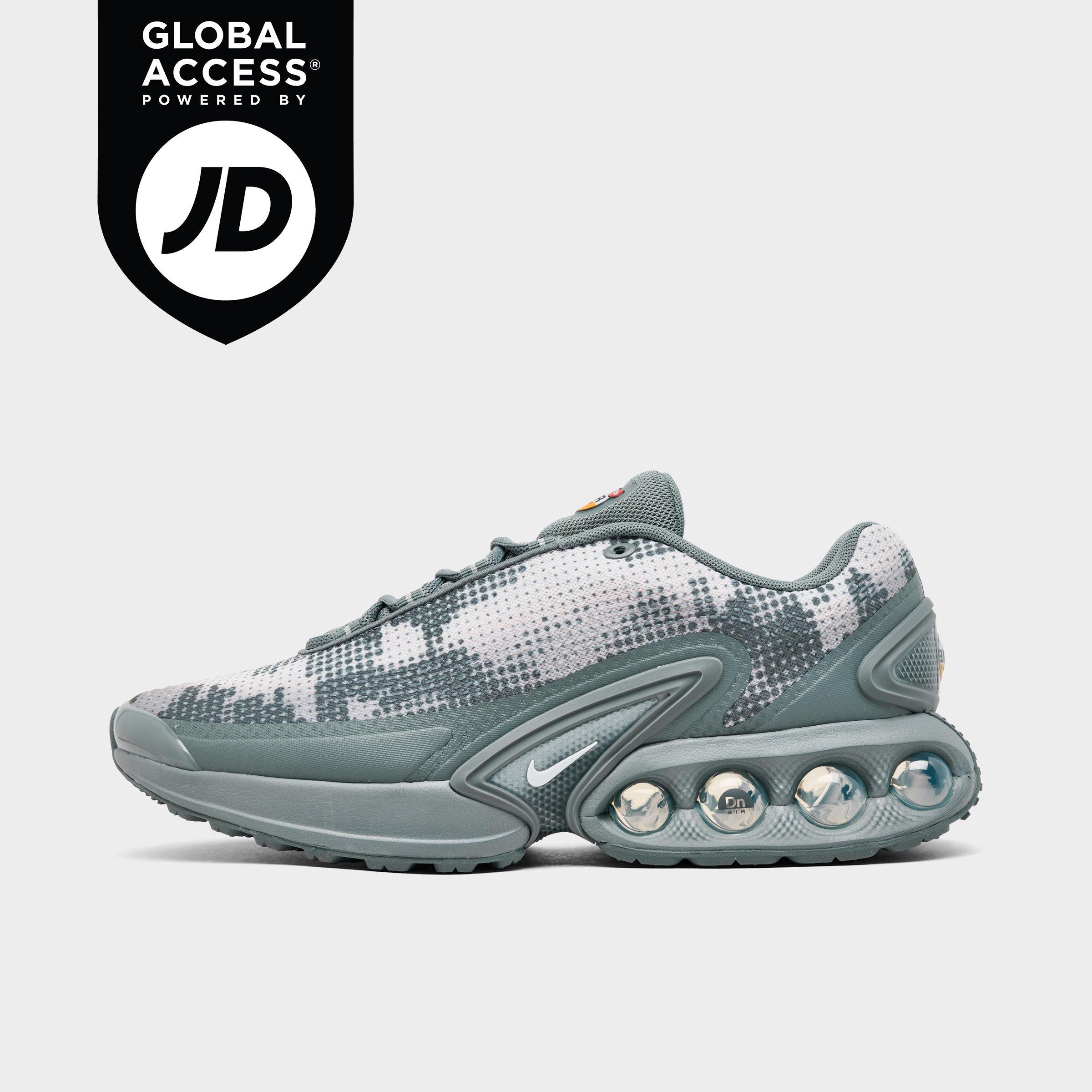 Nike Men's Air Max Dn Casual Shoes in Cool Grey/Metallic Silver/Iron Grey Size: 9.0