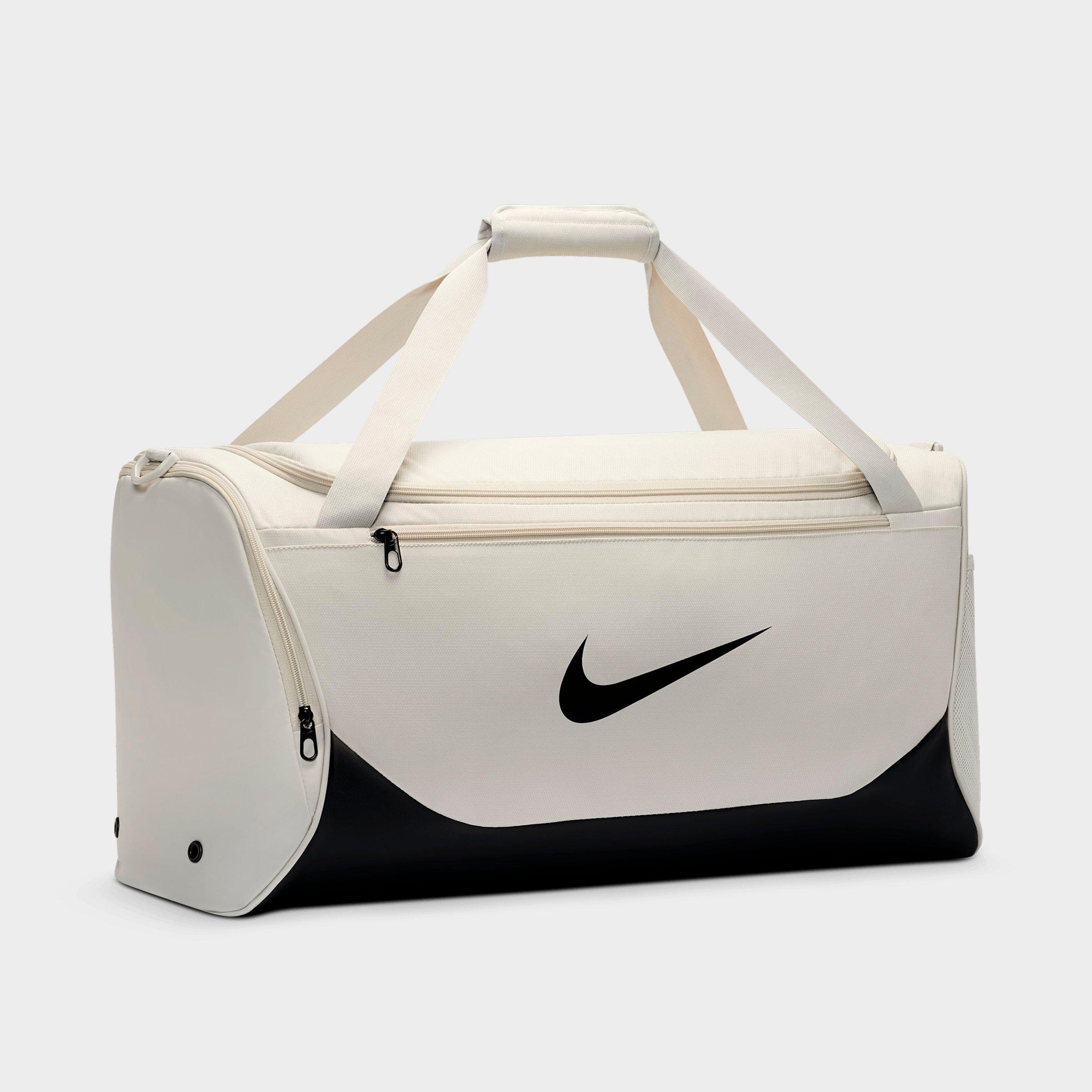 Nike Brasilia Training Duffel Bag (Medium, 60L) in Light Bone/Black