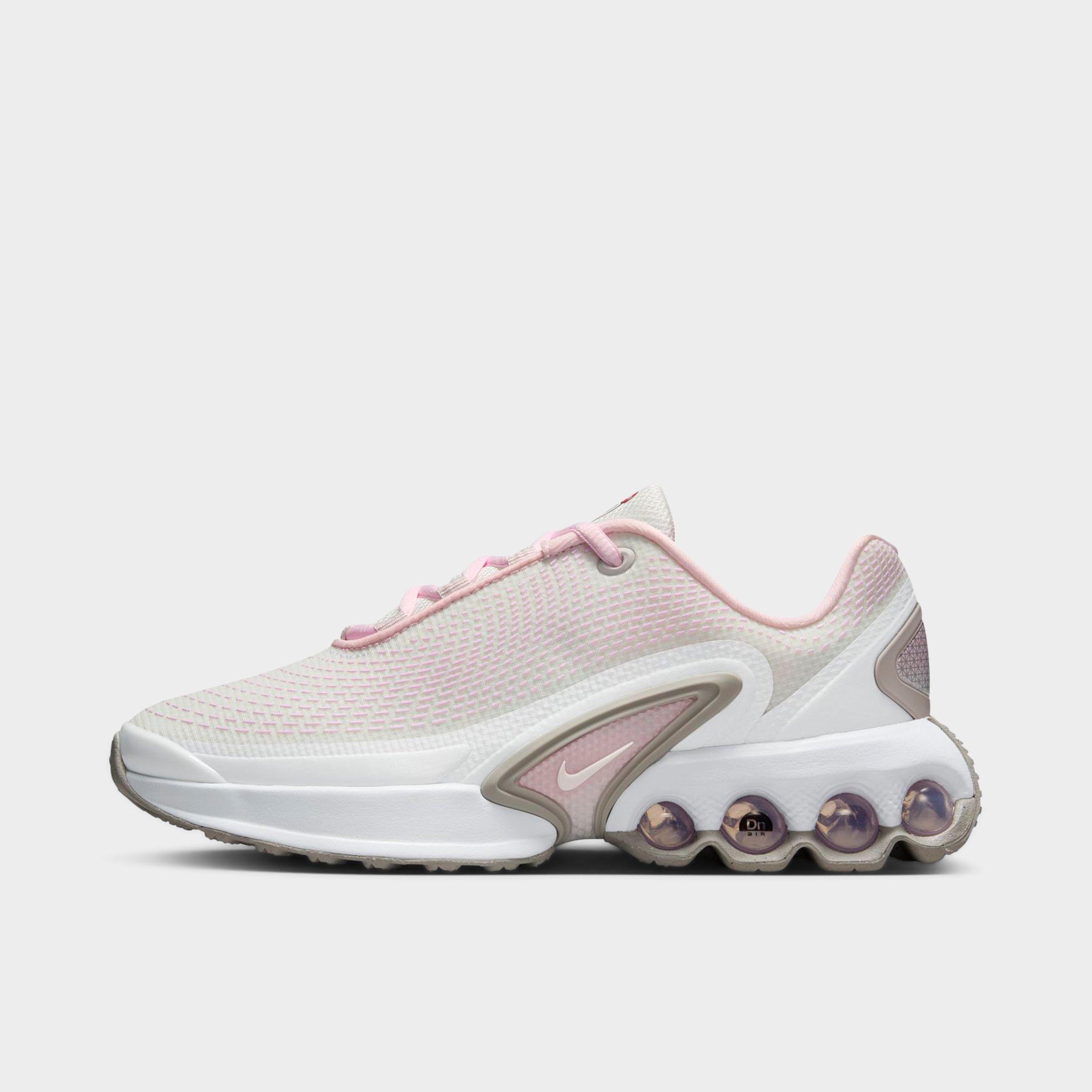 Nike Big Kids Air Max Dn Casual Shoes in PNK FM/SMMT WHT-CLLG Size: 1.0