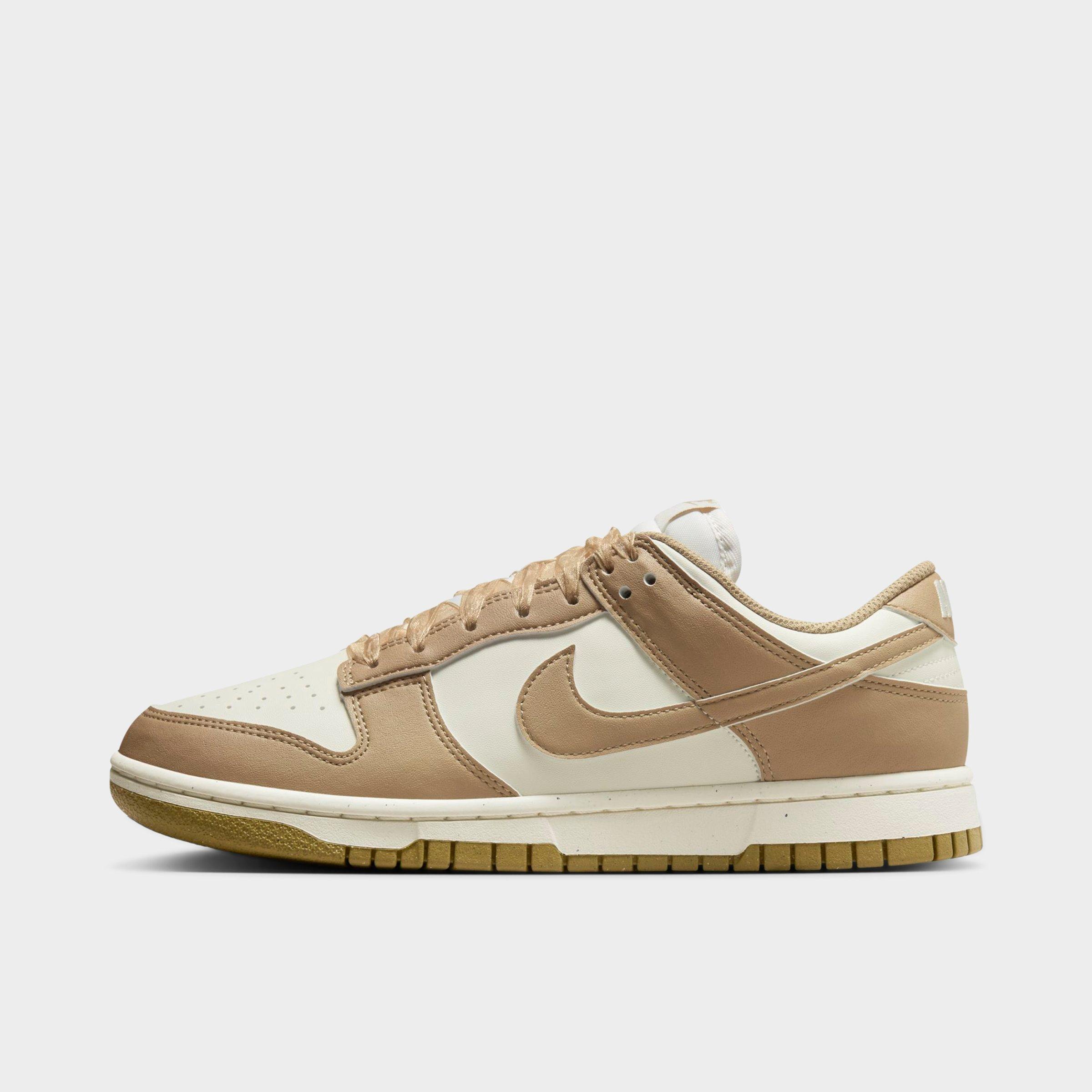 Nike Women's Dunk Low Next Nature Casual Shoes in Sail/Parachute/Beige Size: 5.0