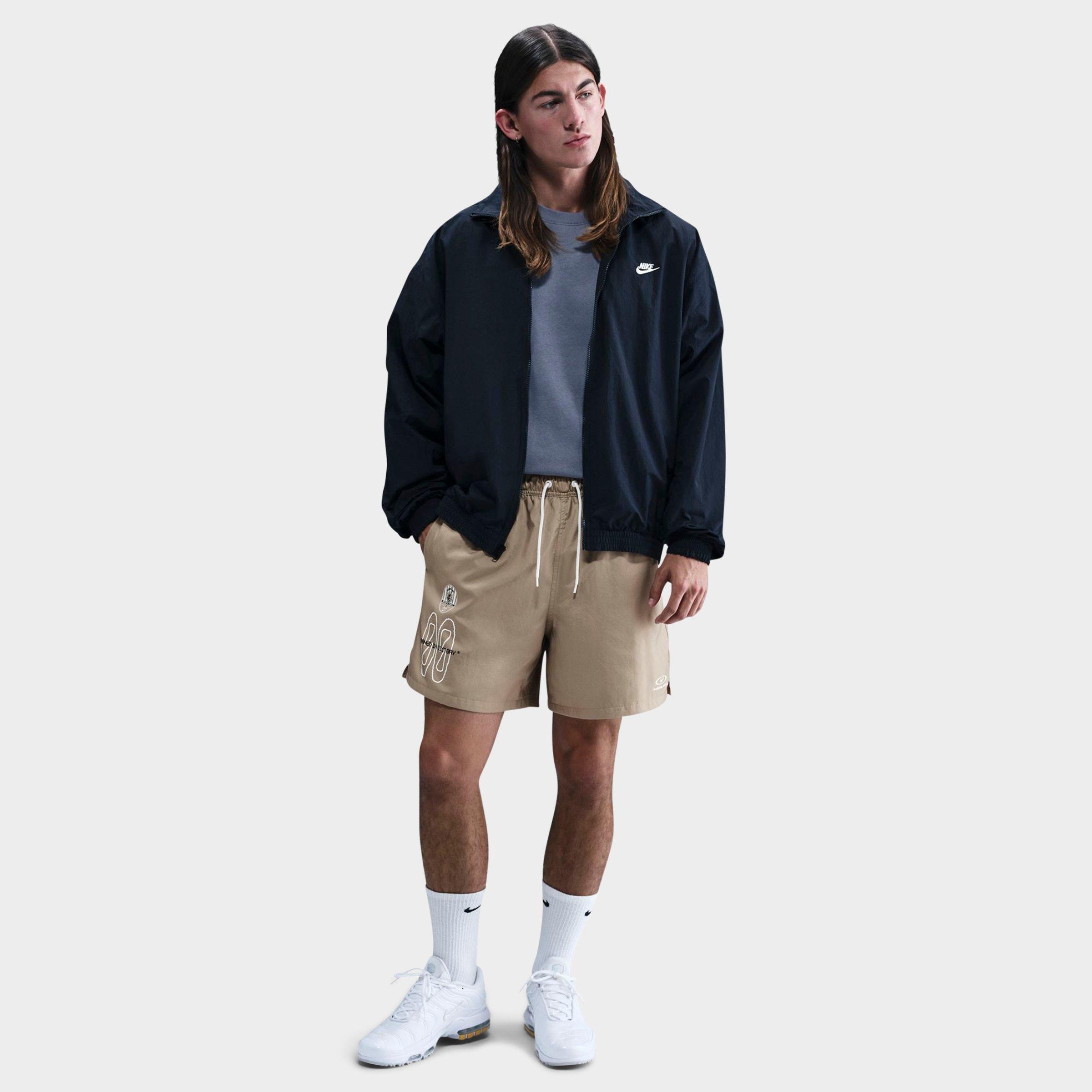 Nike Men's Club Flow VCTRY Shorts in KHAKI Size: Small