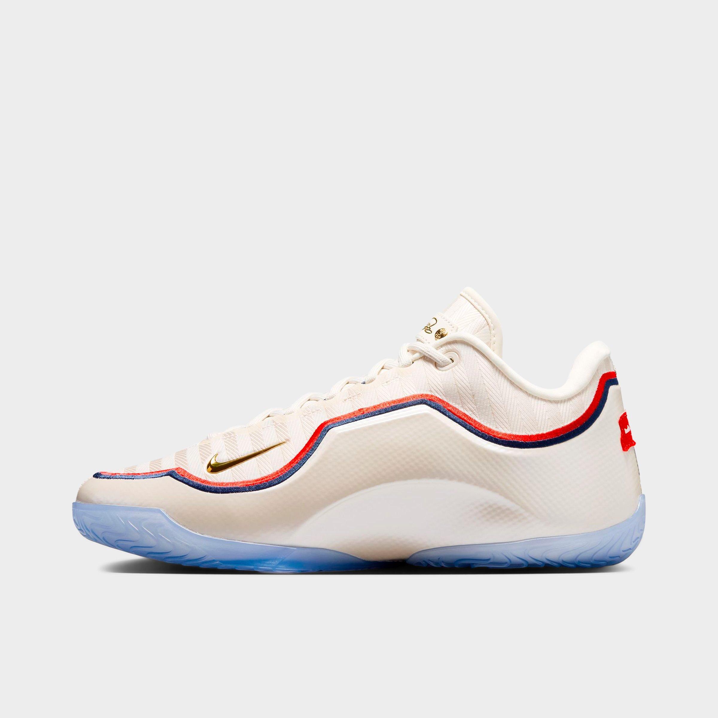 Nike LeBron 23 Basketball Shoes in Pale Ivory/Metallic Gold/University Red Size: 10.0