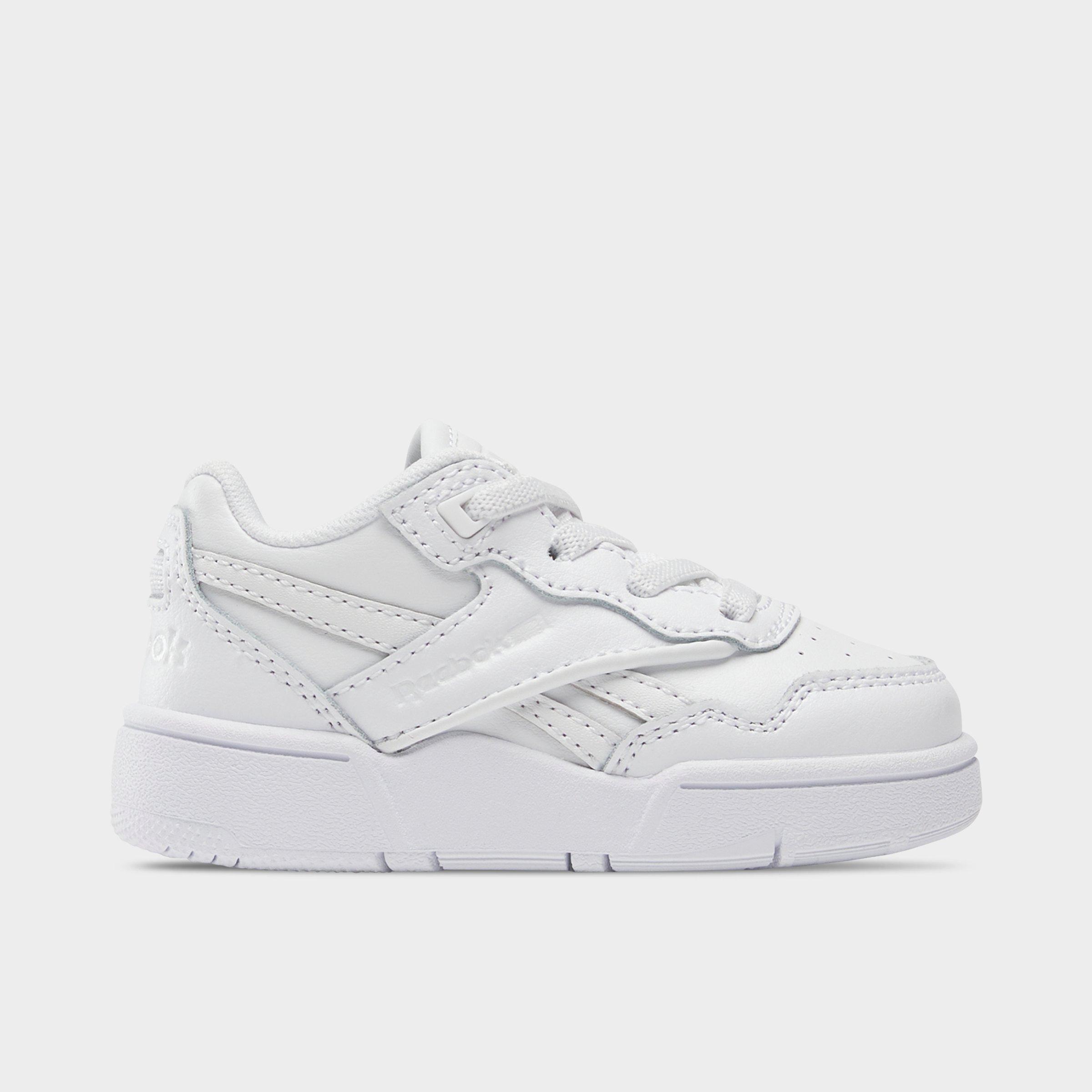 Reebok Kids Toddler BB 4000 II Stretch Lace Casual Shoes in Footwear White/Pure Grey 3/Footwear White Size: 4.0
