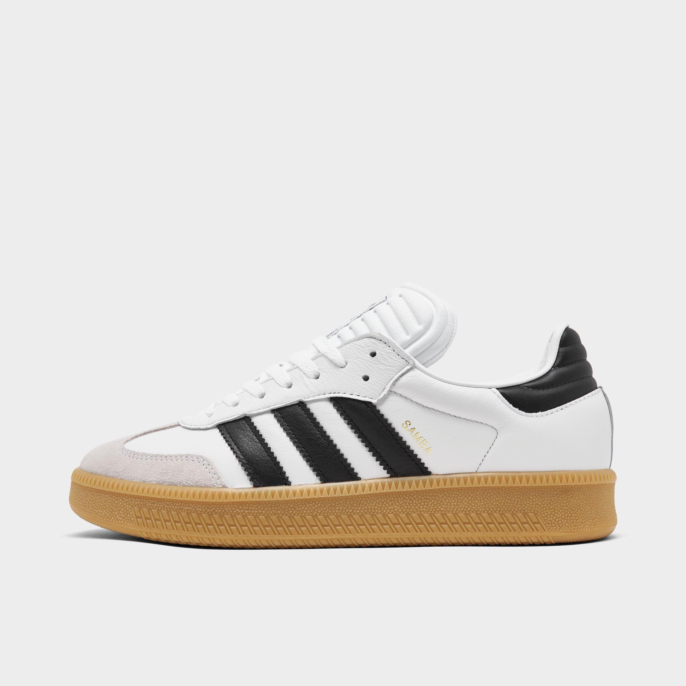 adidas Men's Originals Samba XLG Casual Shoes in White/Black/Gum Size: 7.5