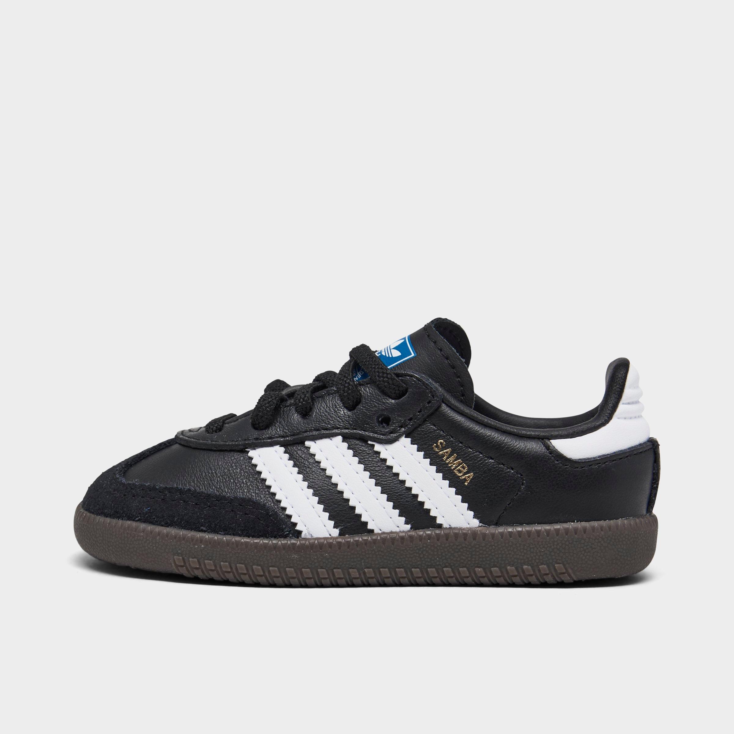adidas Kids Toddler Originals Samba OG Casual Shoes in Core Black/Footwear White/Gum 5 Size: 4