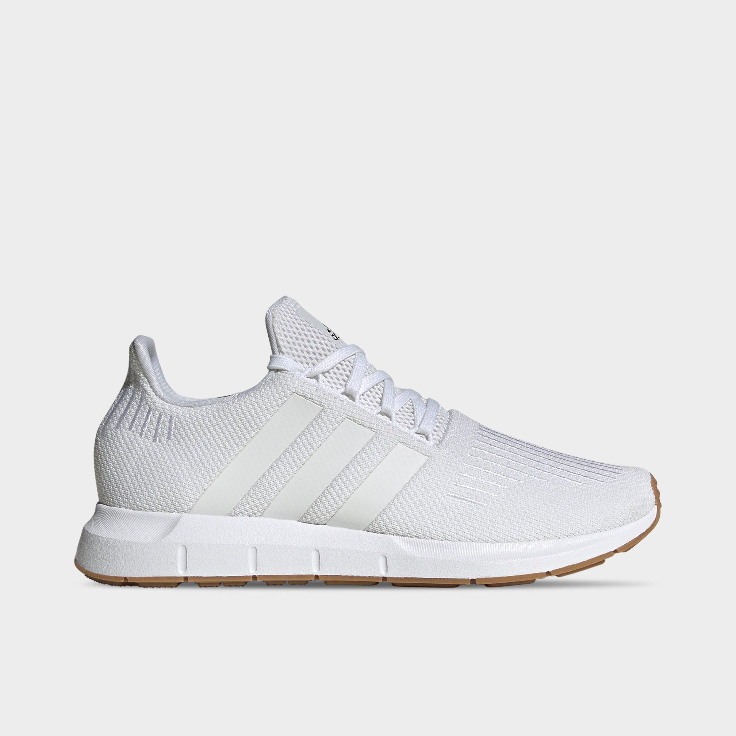 adidas Men's Originals Swift Run 1.0 Casual Shoes in Cloud White/Core Black Size: 7.0