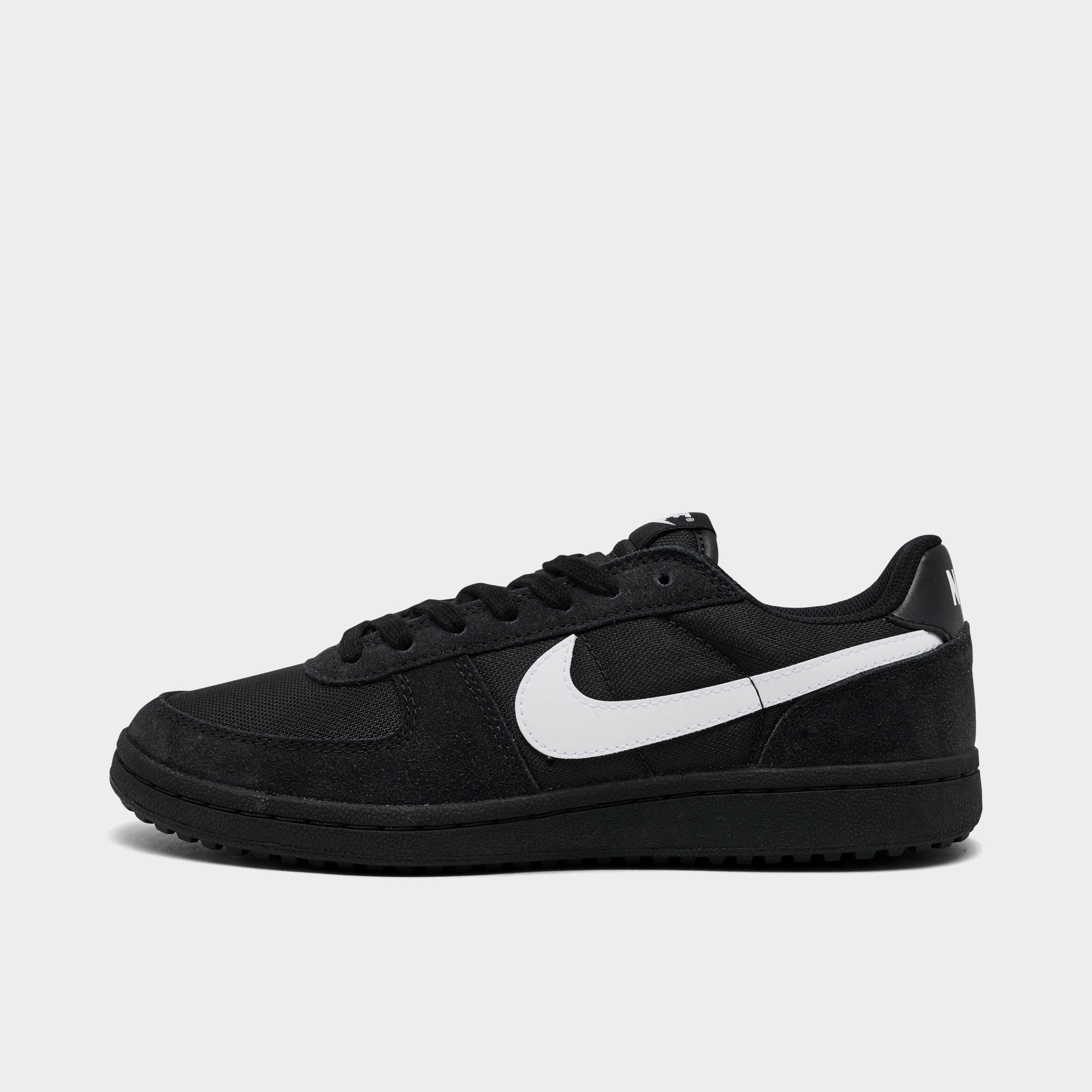 Nike Big Kids Field General Casual Shoes in Black/White Size: 4