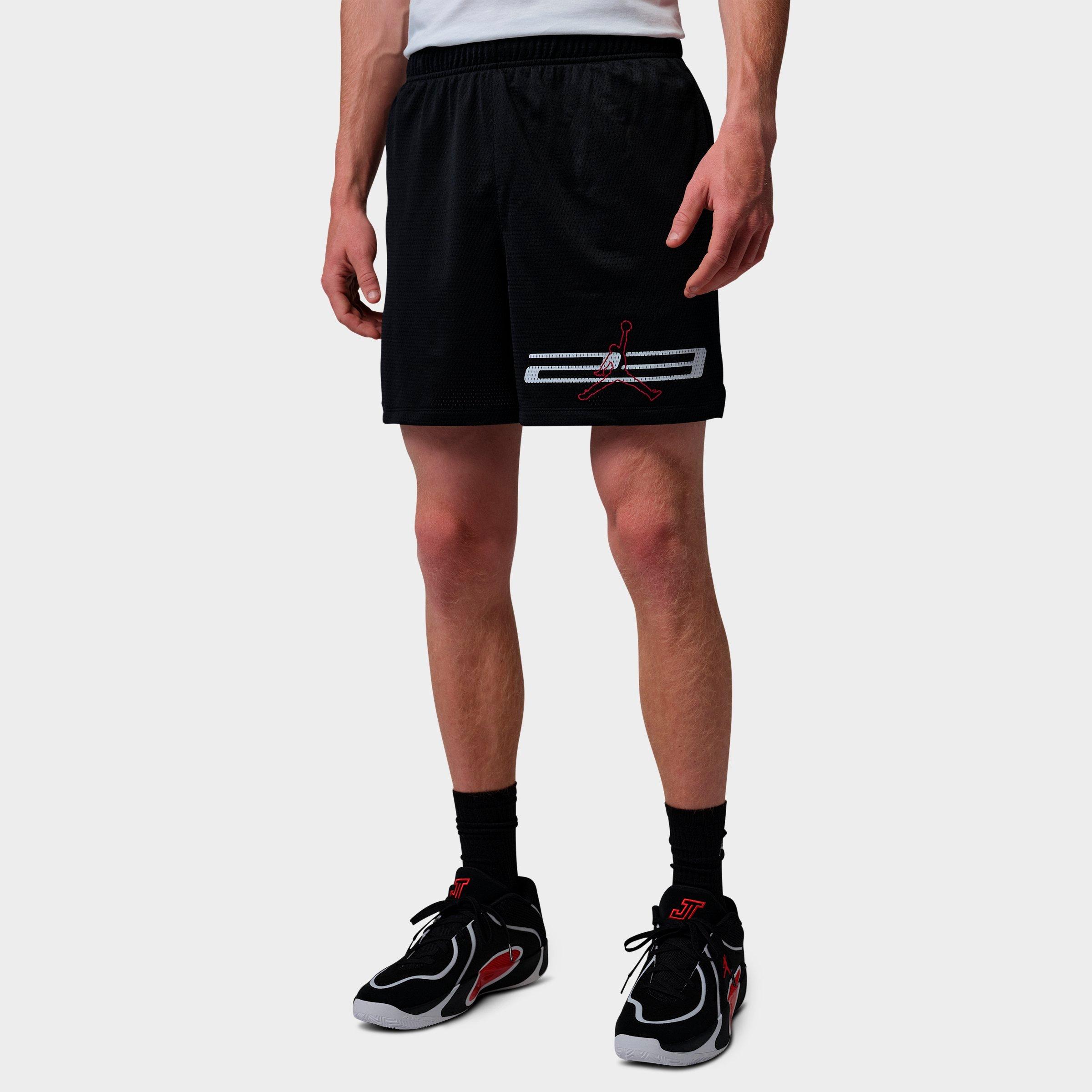Jordan Men's Sport 23 Dri-FIT Graphic Mesh Shorts in Black Size: Large