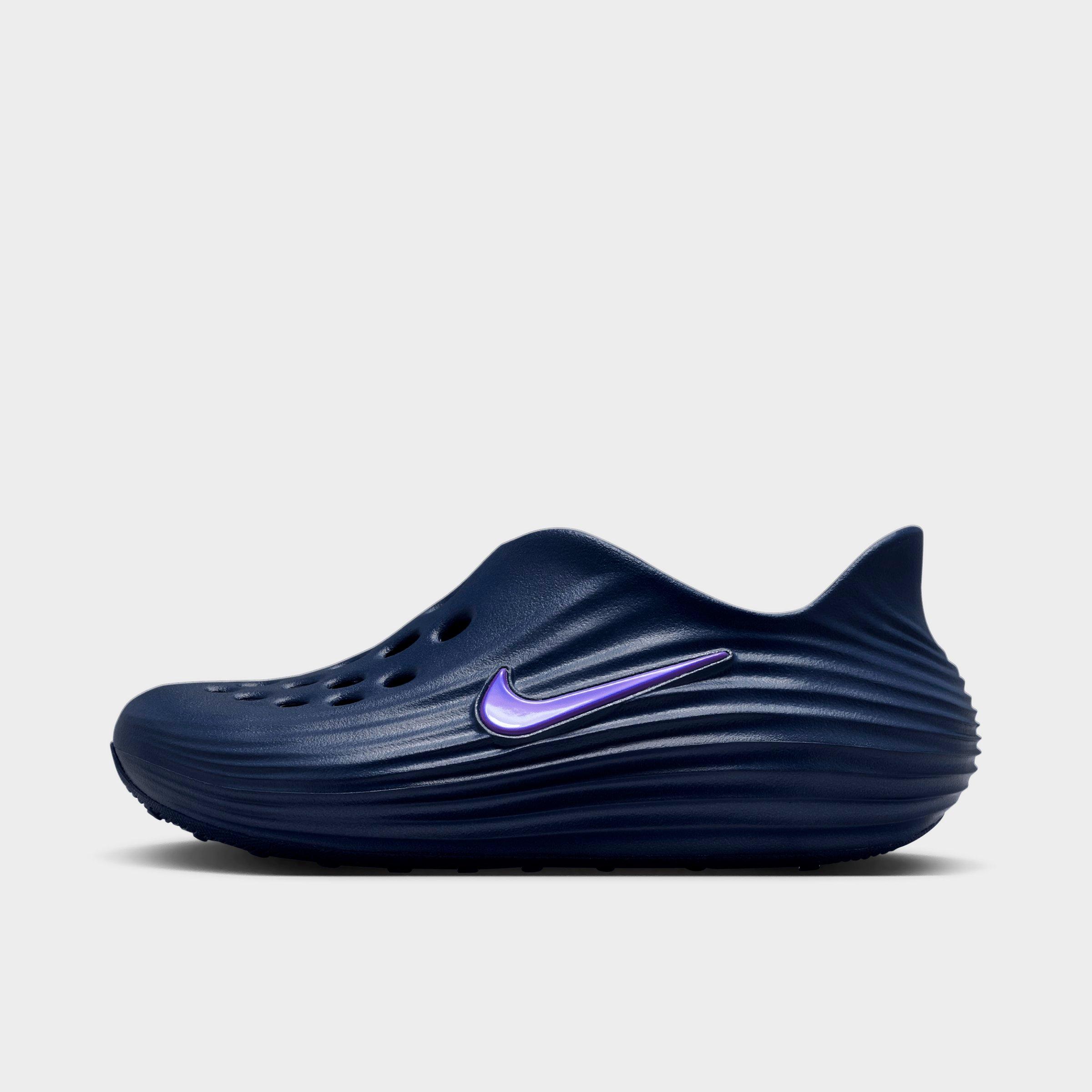Nike Big Kids ReactX Rejuven8 Recovery Casual Shoes in Blue Void/Indigo Burst Size: 6.0