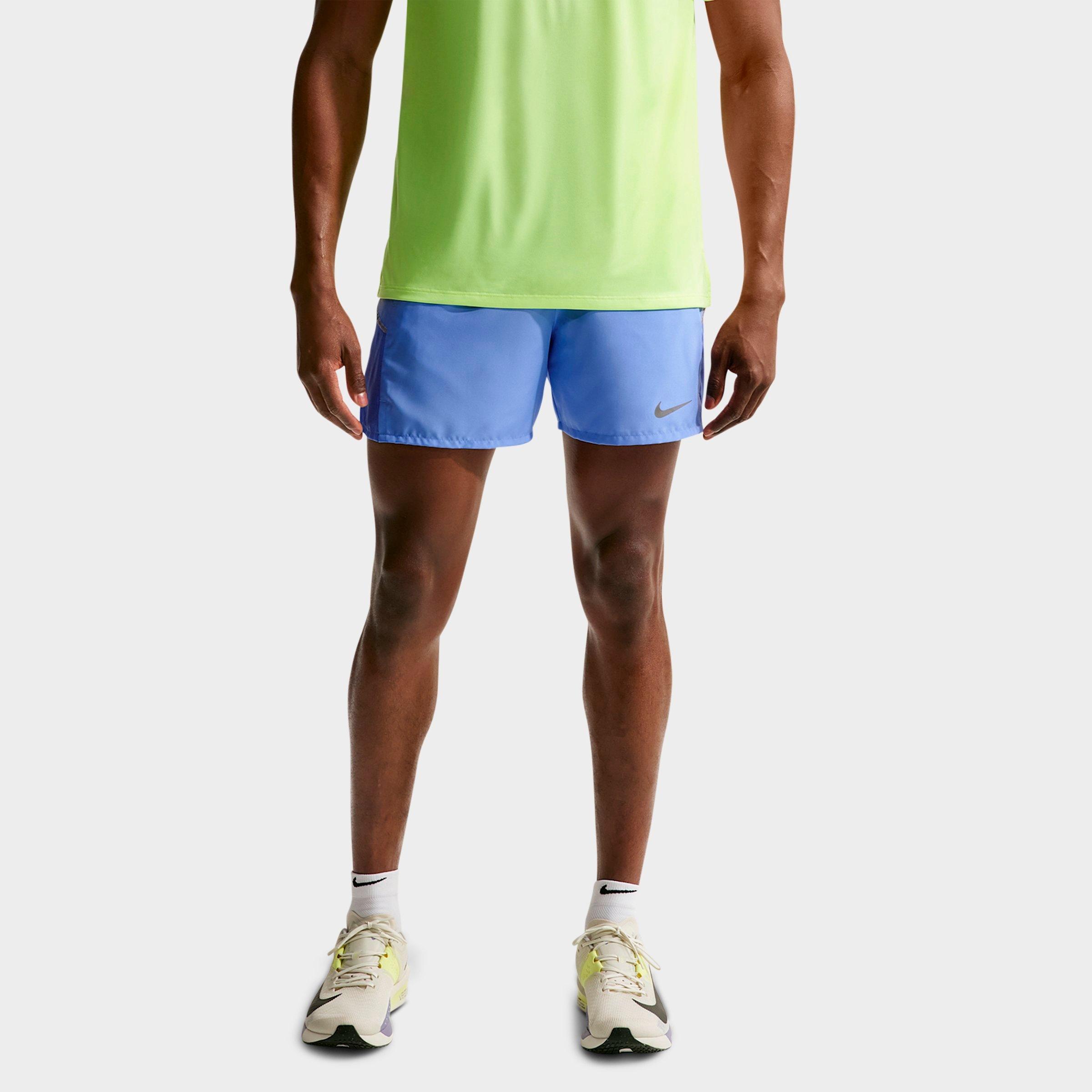 Nike Men's Miler Dri-FIT 5" Brief-Lined Running Shorts in Royal Pulse/Sapphire Size: Medium